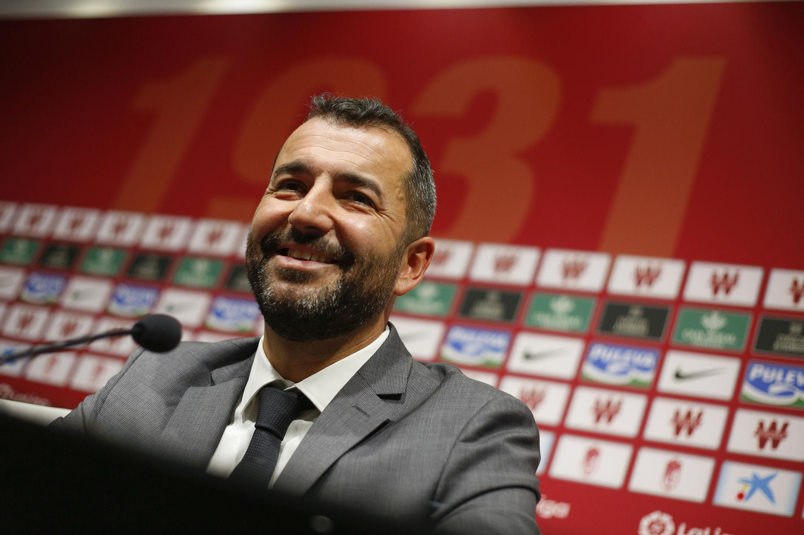 Diego Martínez, en conferencia de prensa.