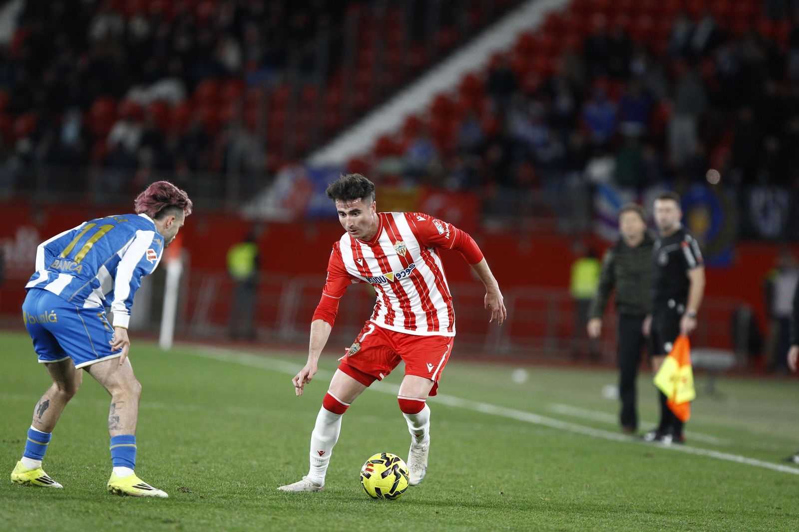 Las fotos del partido U.D. Almería - Deportivo de La Coruña