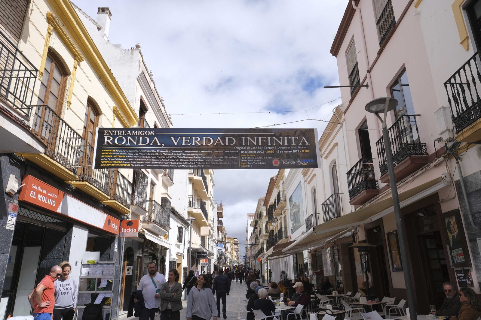 Ronda Infinitiva, una obra benéfica en el teatro Vicente Espinel