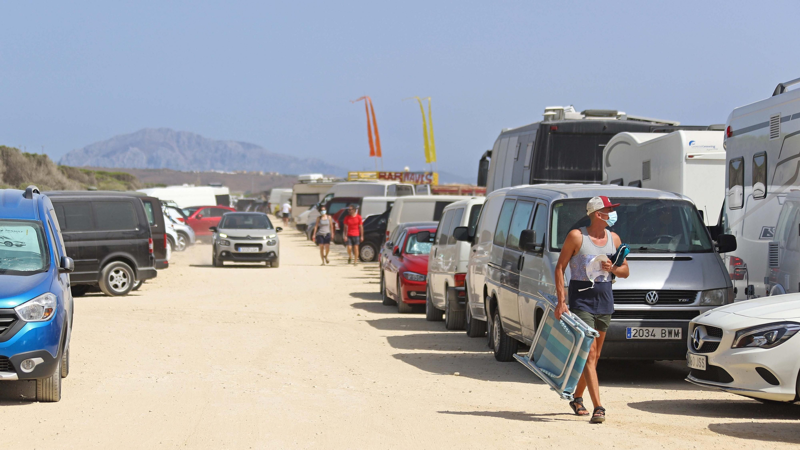 El calor llenas la playas el primer fin de semana de agosto