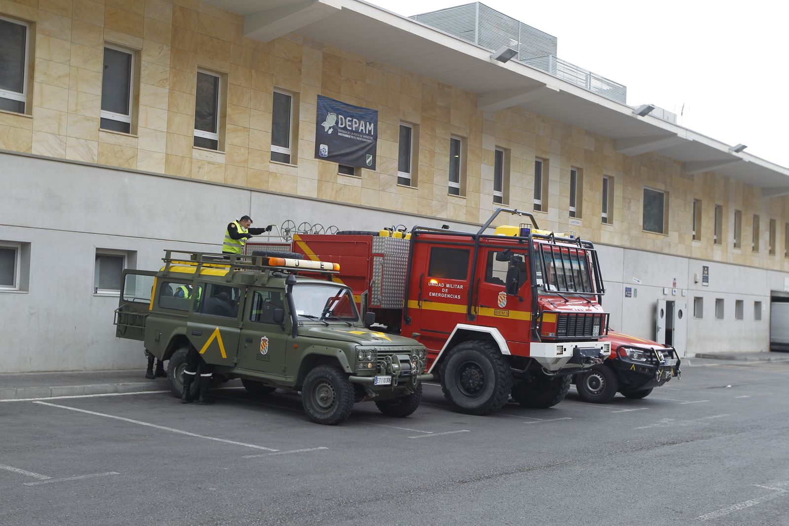 Fotogalería Coronavirus. Actuación UME en Almería.