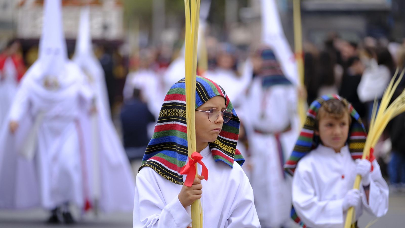 La Borriquita en la Semana Santa de Almería 2025, en imágenes