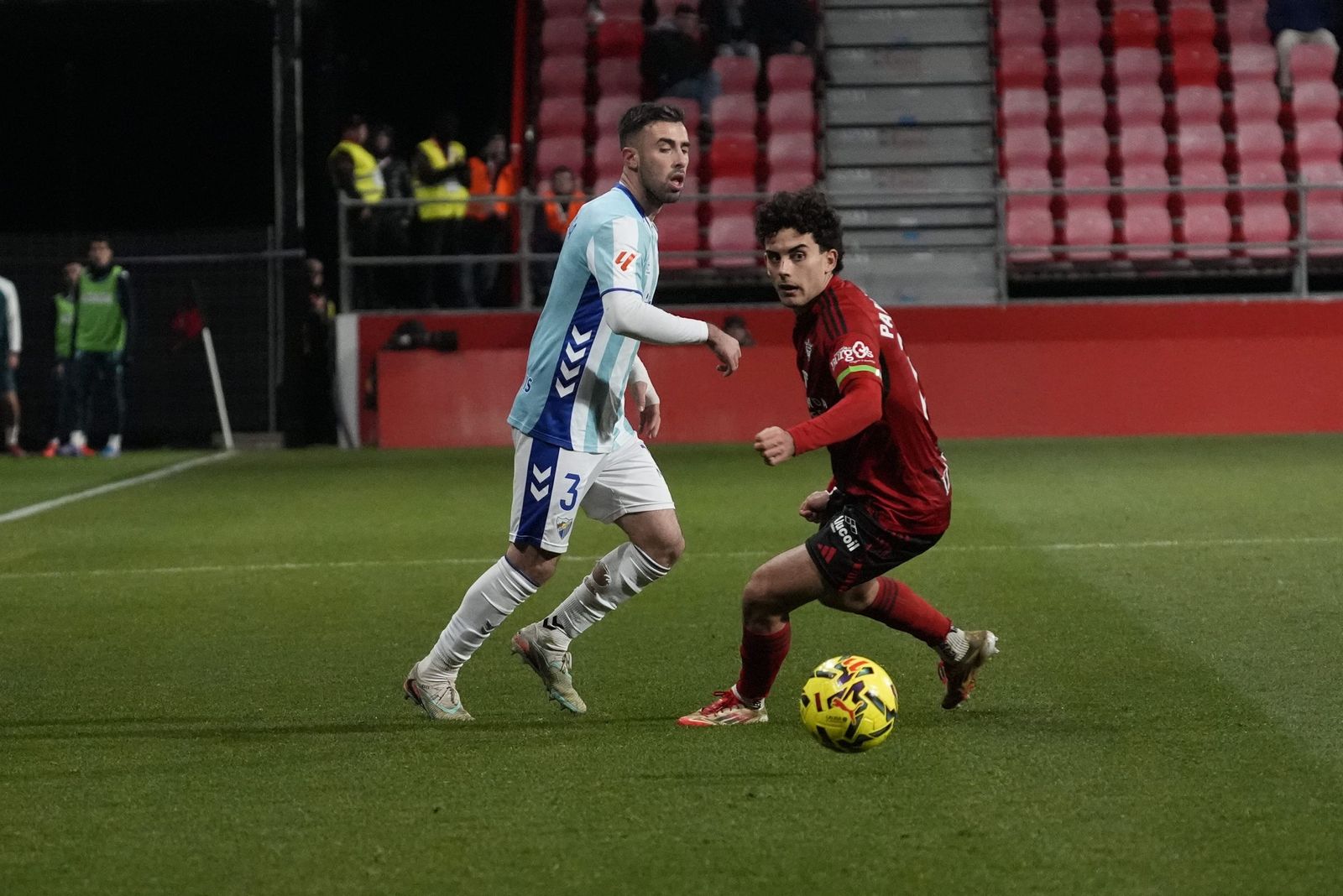 El Mirandés-Málaga CF, en fotos