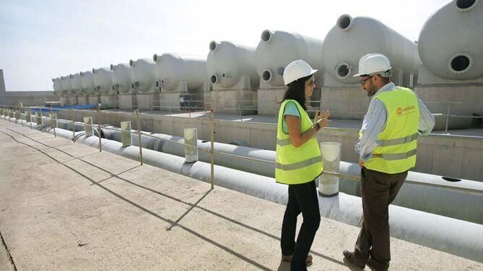 Imagen de archivo de la desaladora.