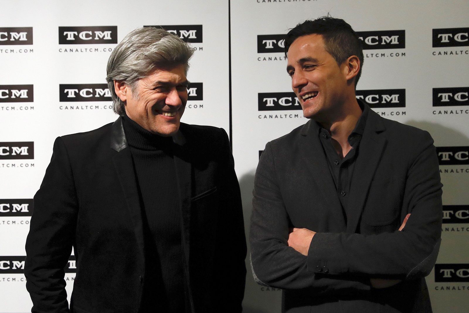 El director Pedro Bermúdez y el actor George Corraface, durante la presentación del documental.