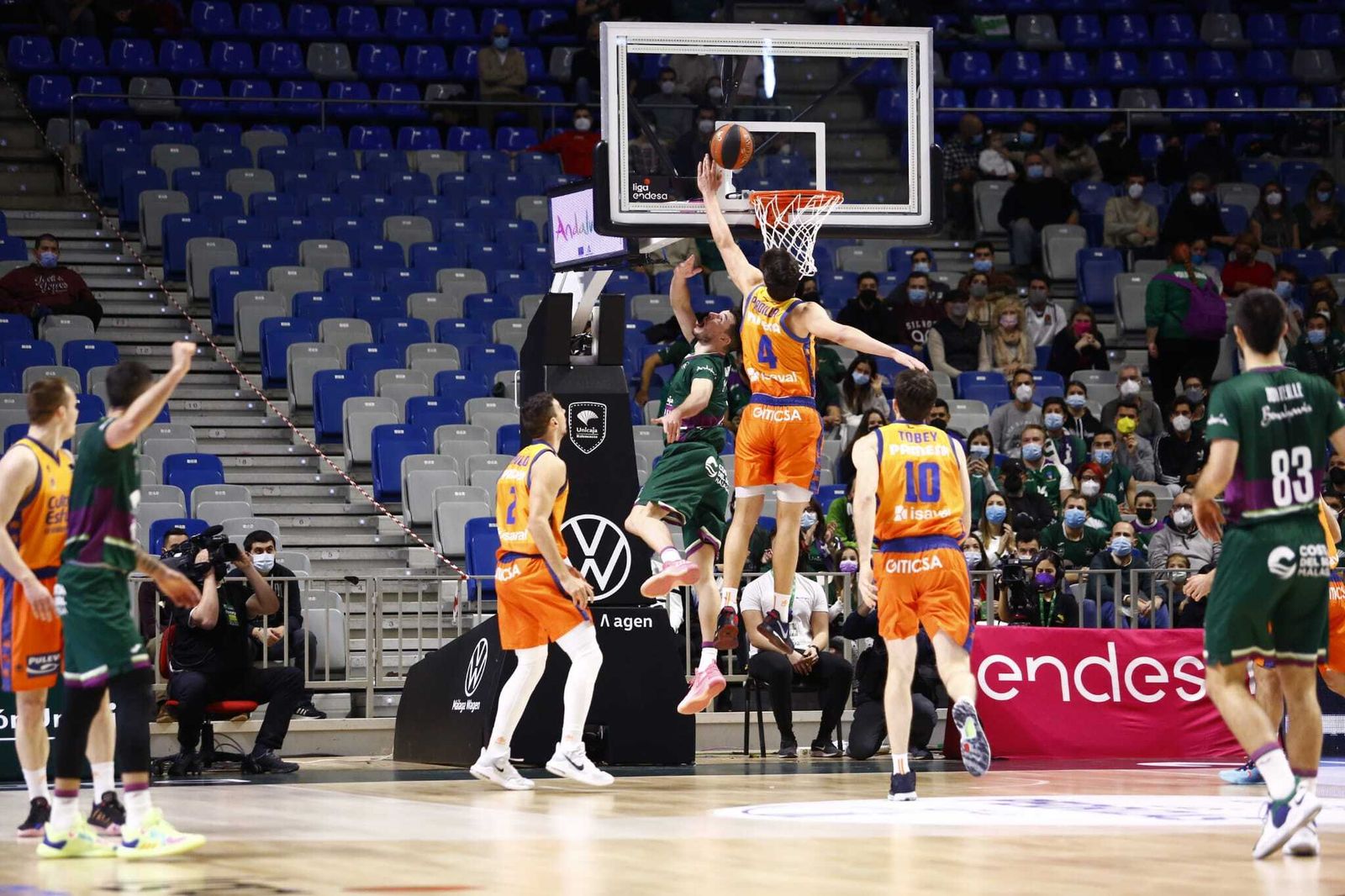 Las fotos del Unicaja - Valencia Básket
