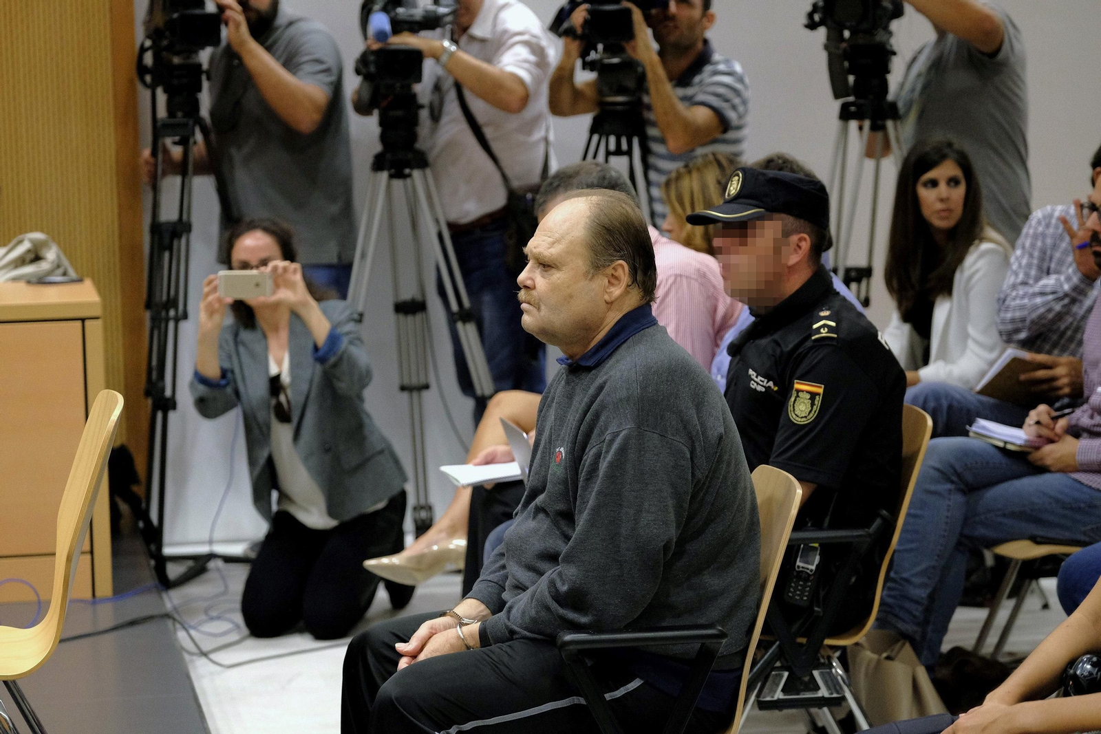 Antonio Ojeda 'El Rubio', durante el juicio.