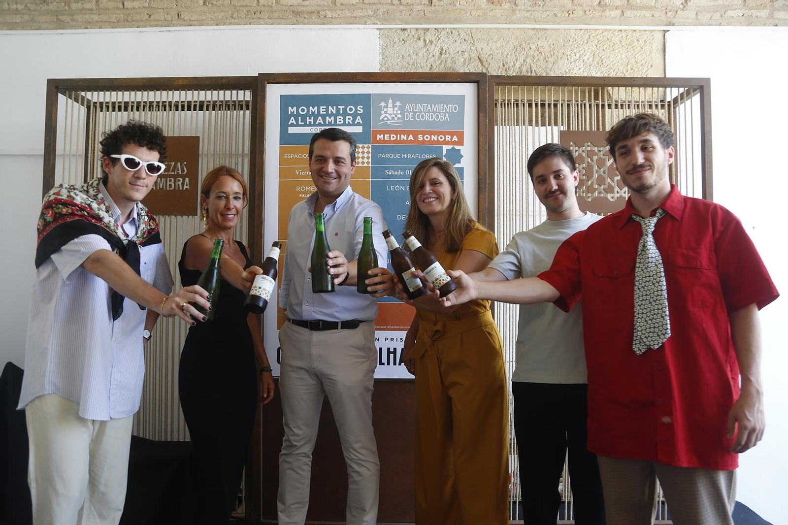 Colectivo Da Silva puso la música durante la presentación de la IV edición de Medina Sonora