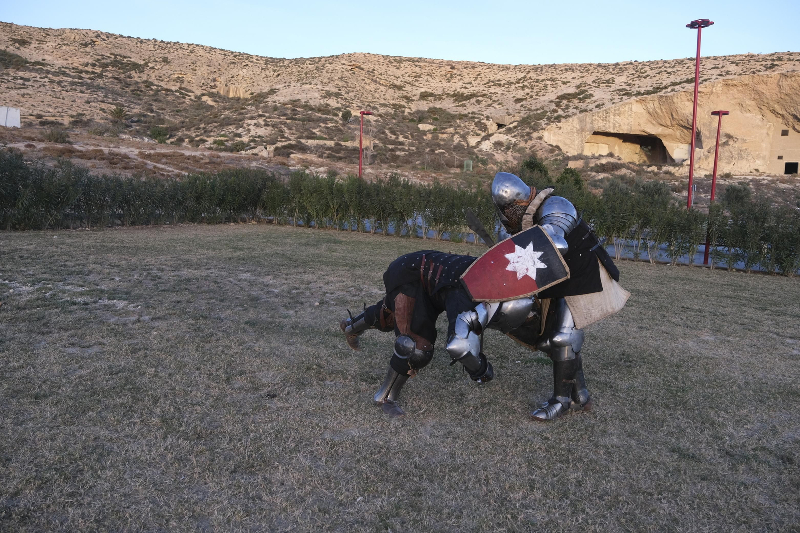 Fotogalería de los combates medievales en Almería