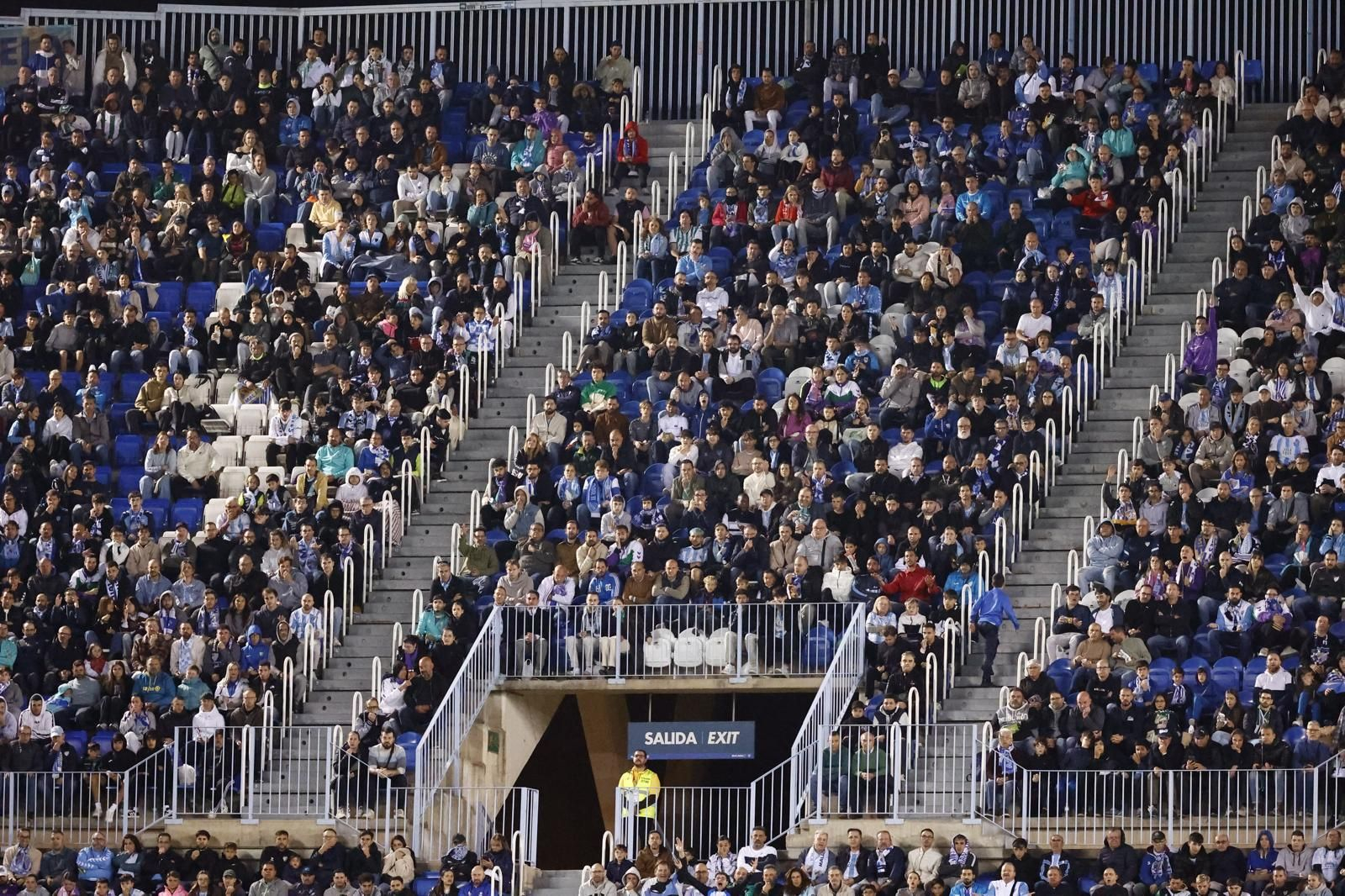 Búscate en las gradas de La Rosaleda en el Málaga CF-Córdoba