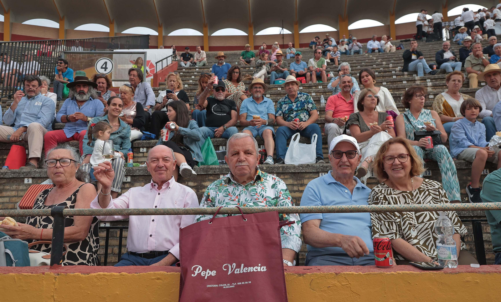 Búscate durante la novilla del miércoles de la Feria Real de Algeciras 2024