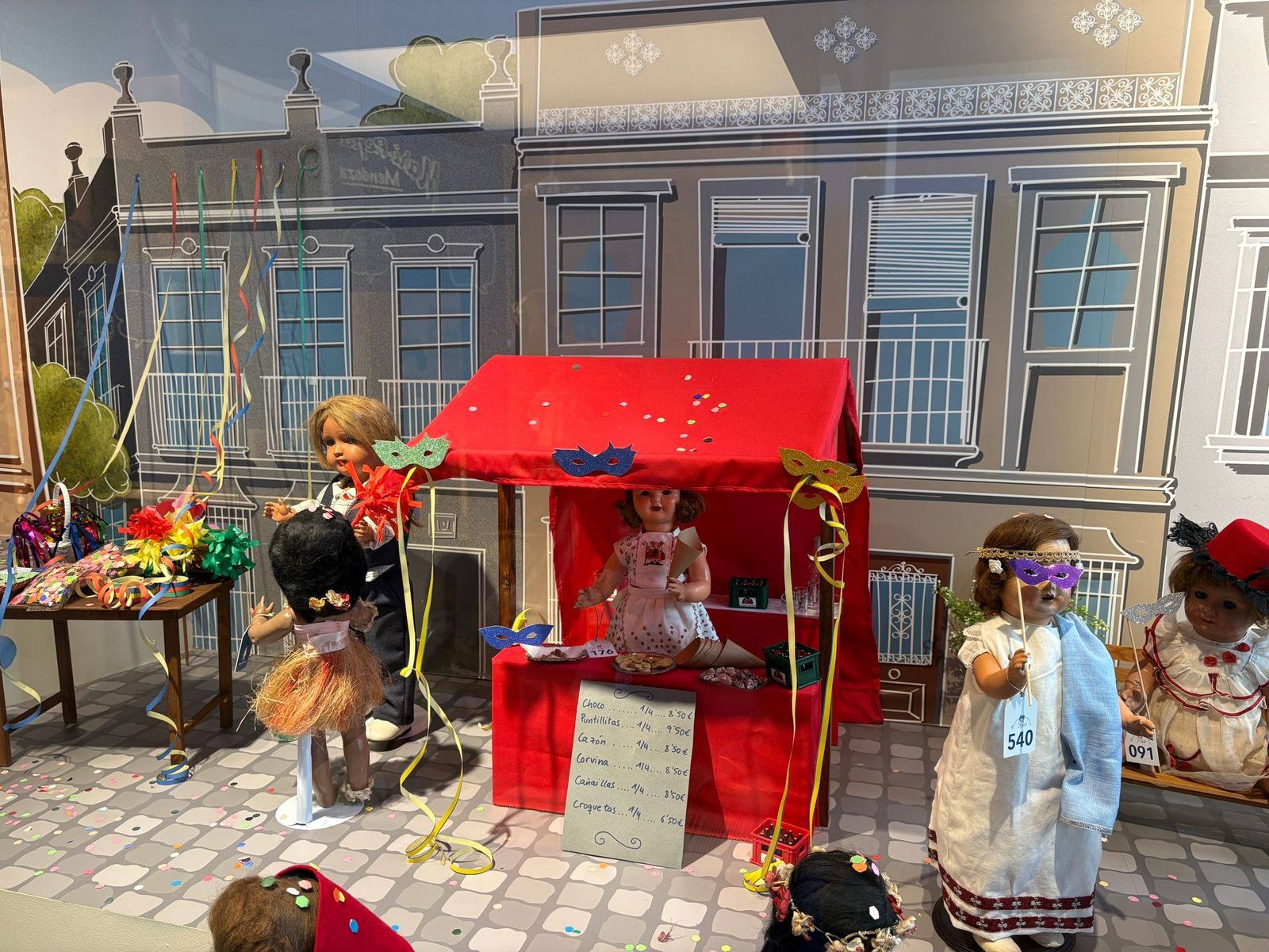 Muñecas de María Emilia Lira de Carnaval