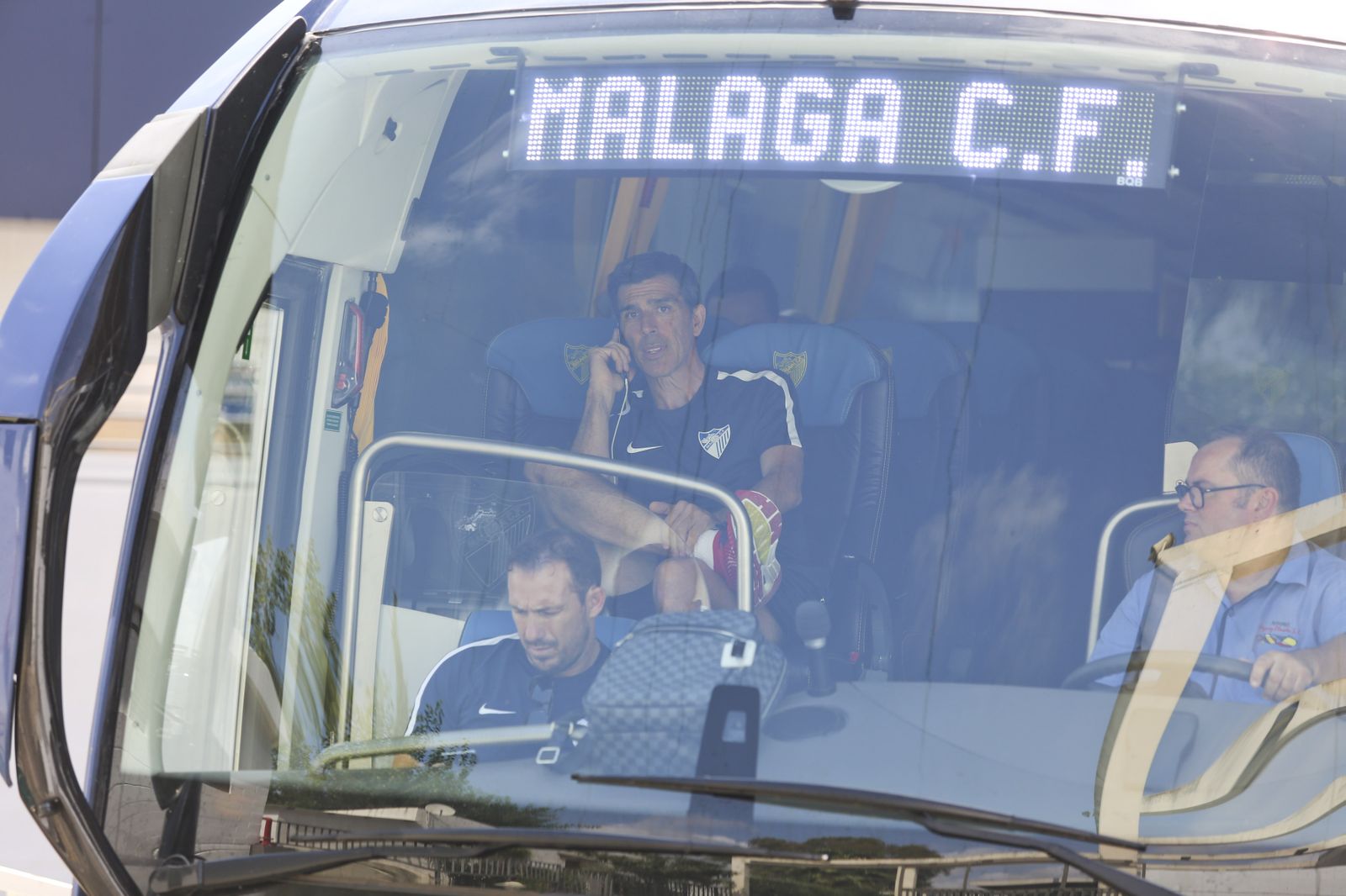 La tercera etapa de Muñiz en el Málaga en fotos