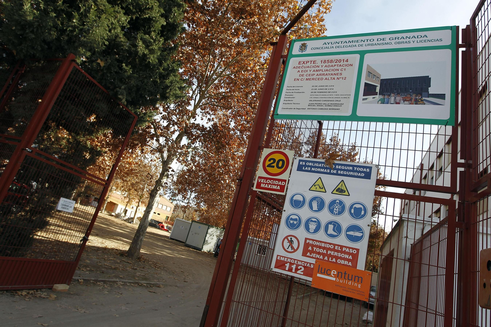 La Junta retoma las obras en la Escuela Oficial de Idiomas de Granada