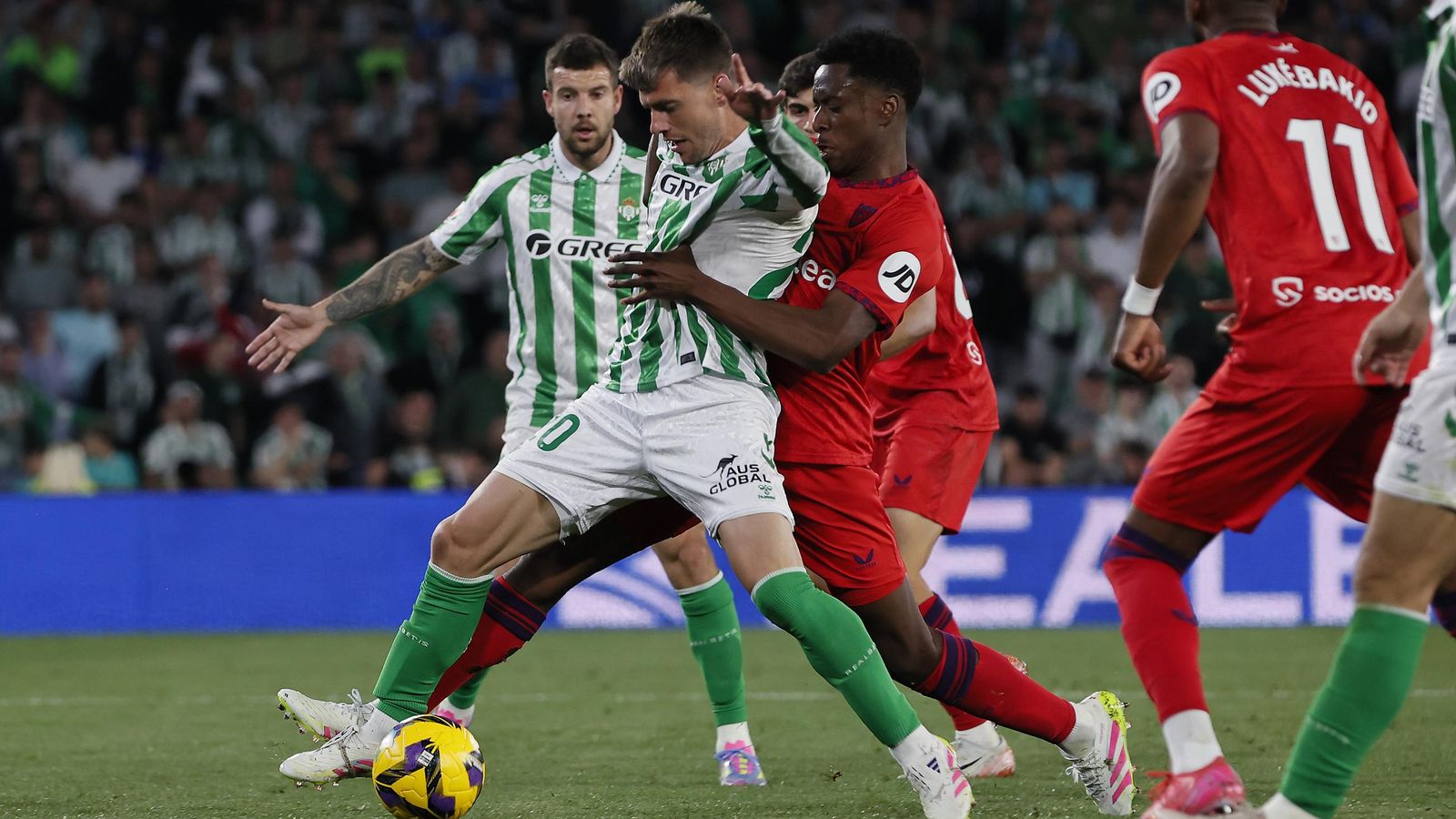 Las imágenes del Betis - Sevilla