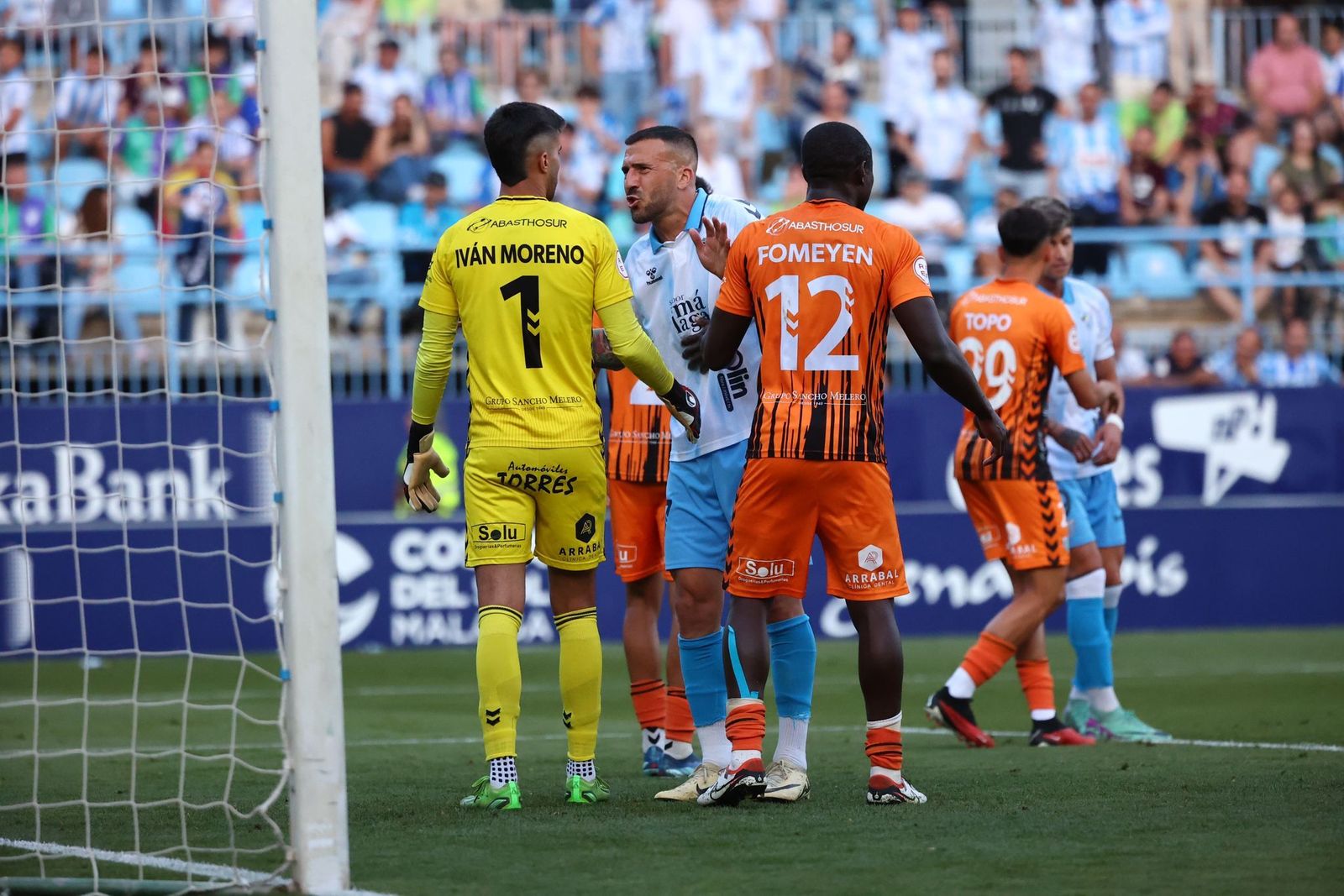 El Málaga CF - Antequera, en fotos