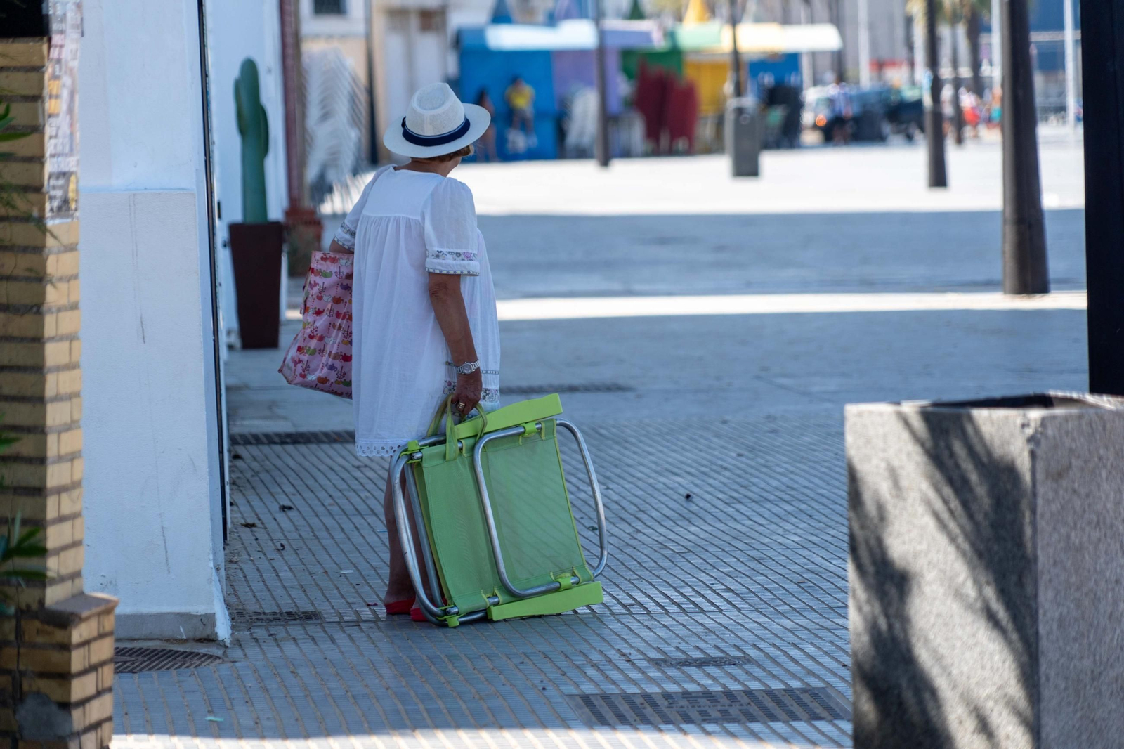 Imágenes de una tarde en el Paseo de la Ría de Punta Umbría