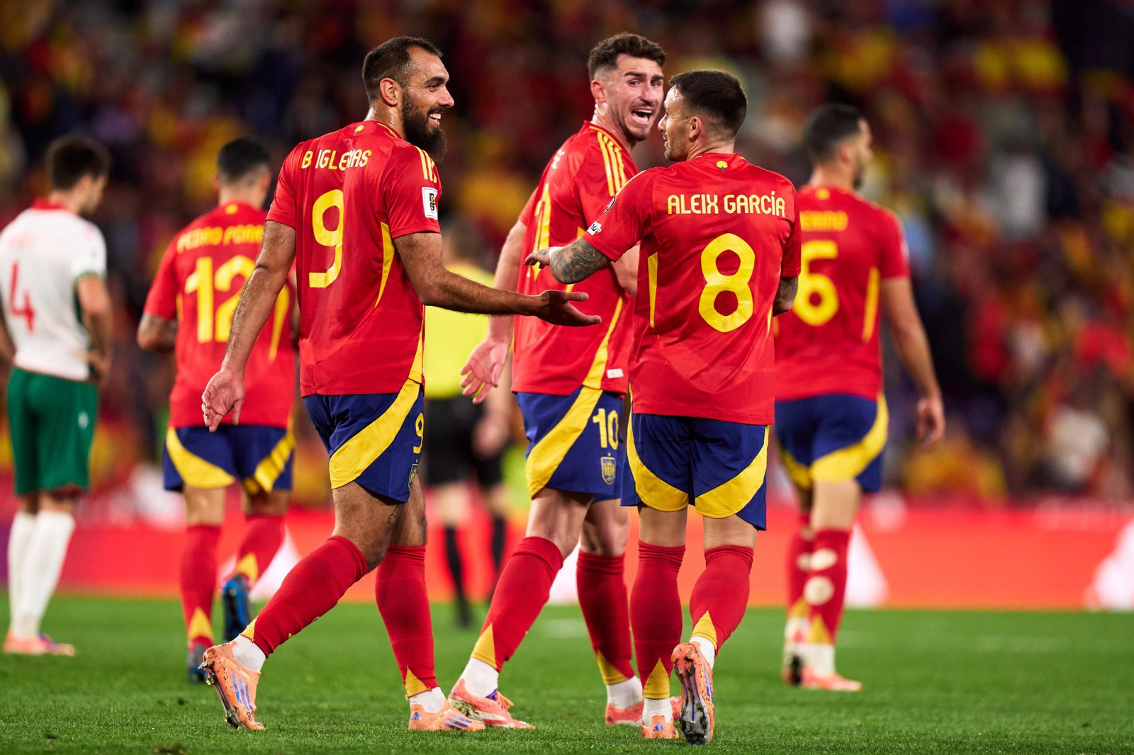 Las mejores fotos del España-Bulgaria