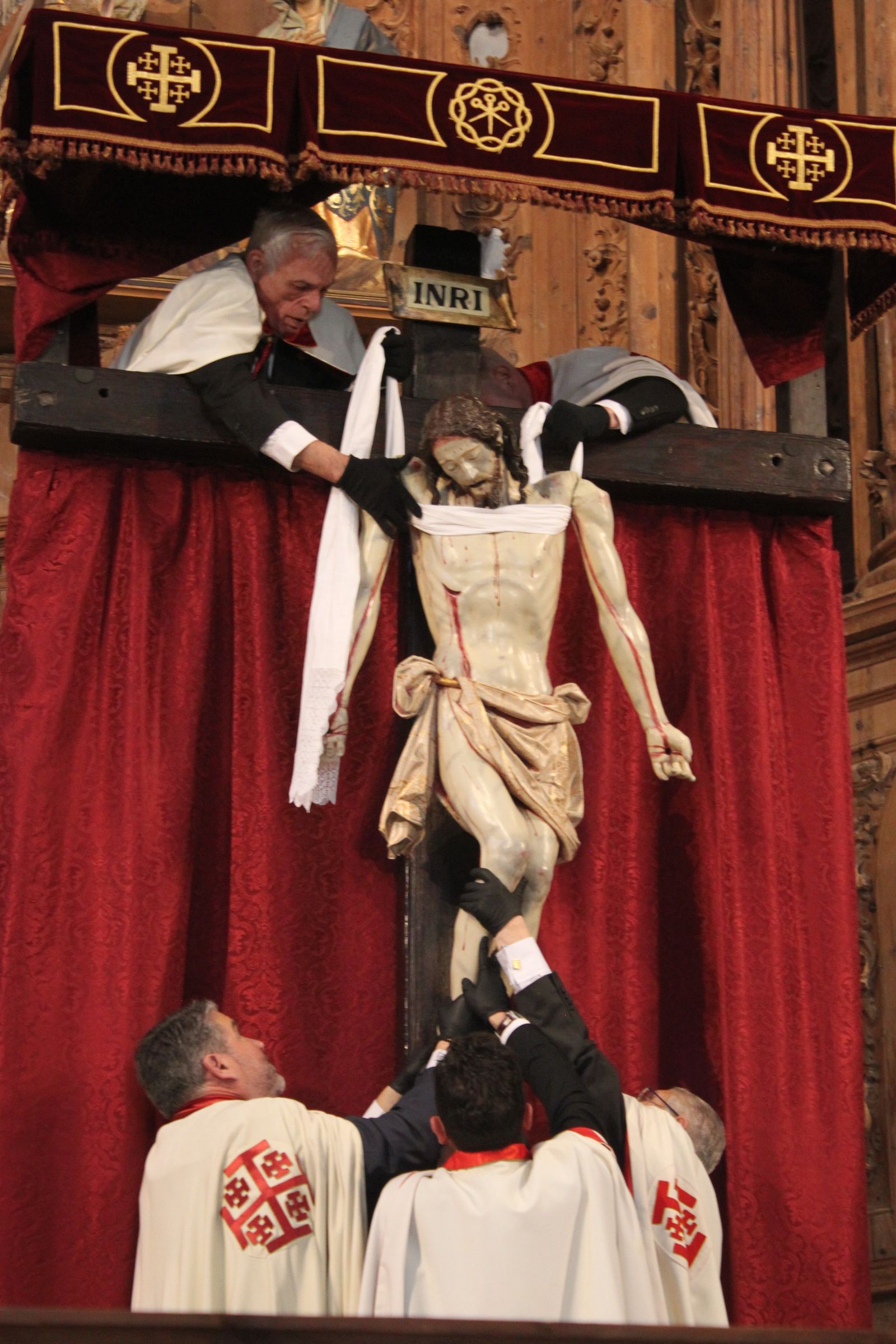 La procesión del Viernes Santo en Vélez-Rubio, en imágenes