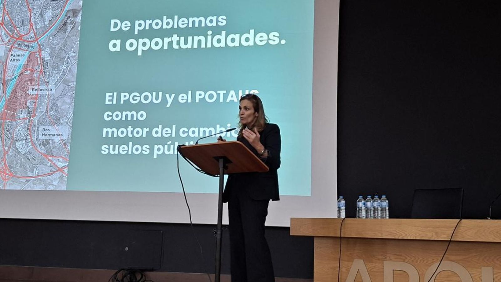 Un momento del debate sobre el Cortijo de Cuarto