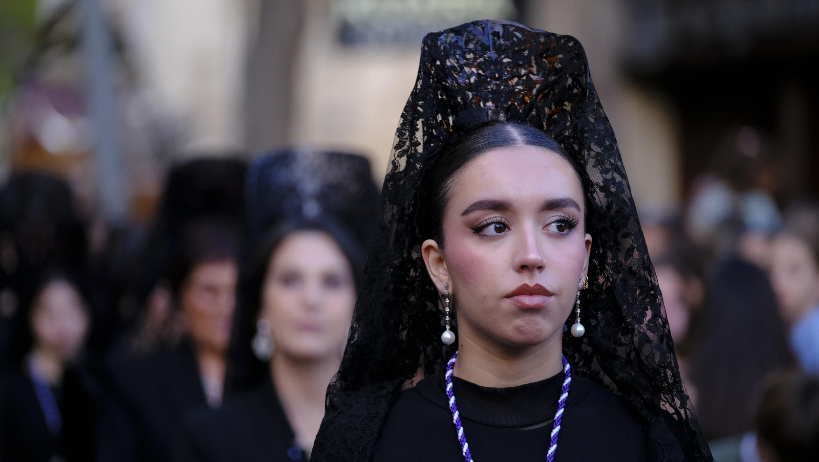 Angustias en la Semana Santa de Almería 2025