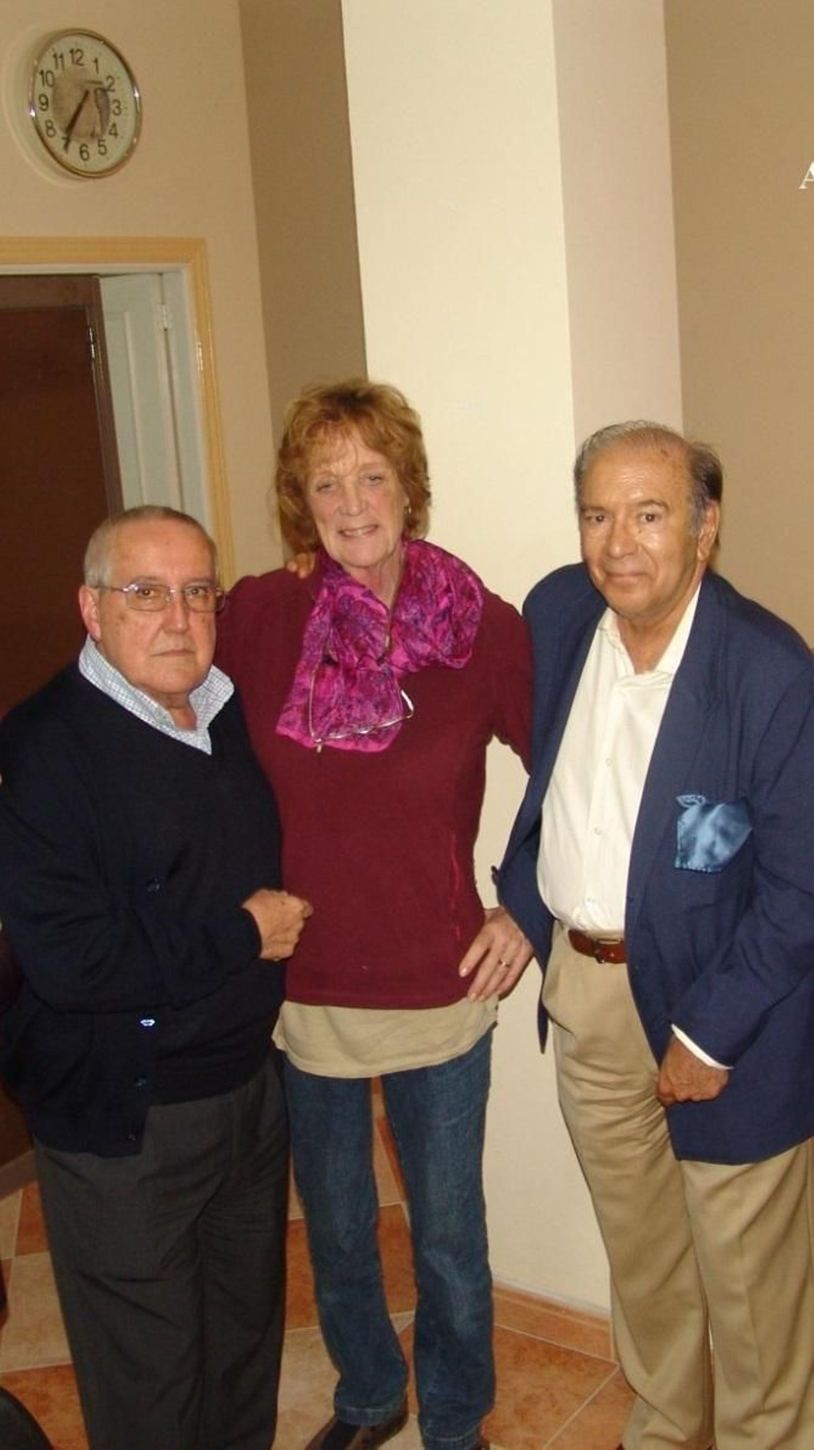 Luis Alberto del Castillo, Cristina Parkes y Eduardo Sáenz de Varona.