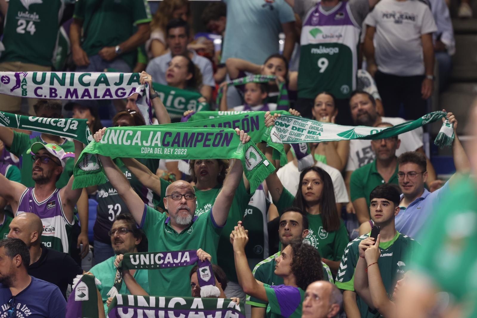 El tercer partido de las semifinales Unicaja-FC Barcelona, en fotos