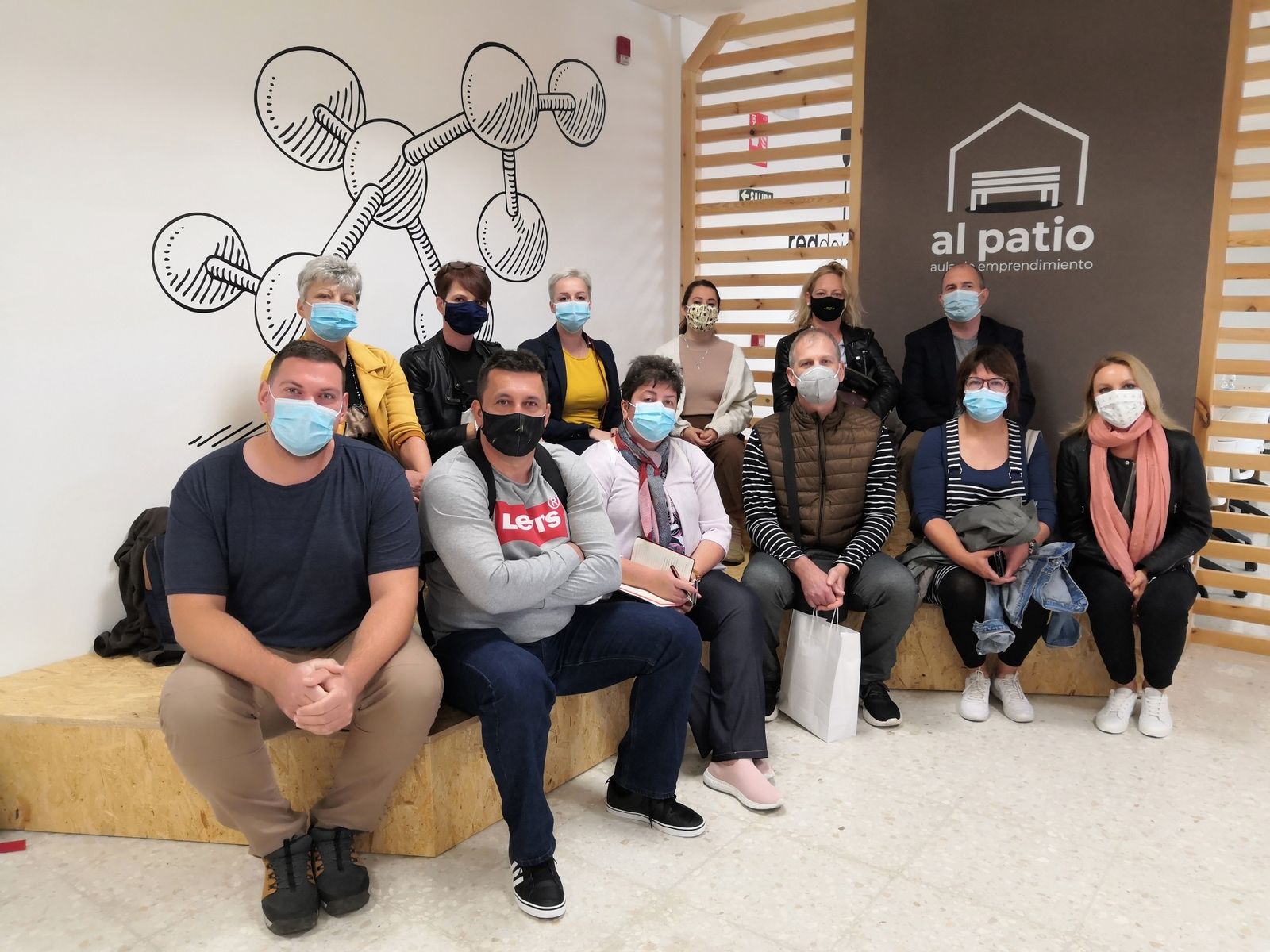 Profesores de Hungría en la Escuela de Madera.