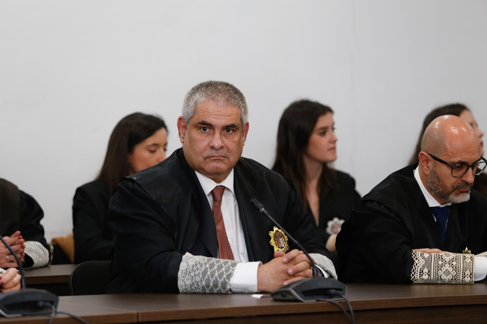 Fotos de la imposición de la Cruz de San Raimundo de Peñafort a la jueza María José Sanz Alcázar en Algeciras