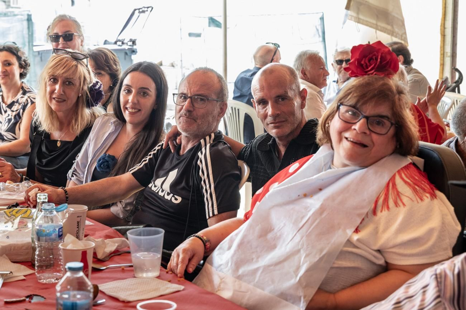 Las comidas de empresa se suceden en la Feria de San Lucas