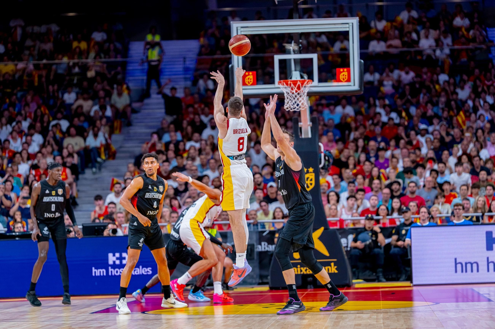 Las mejores fotos del España-Alemania de baloncesto