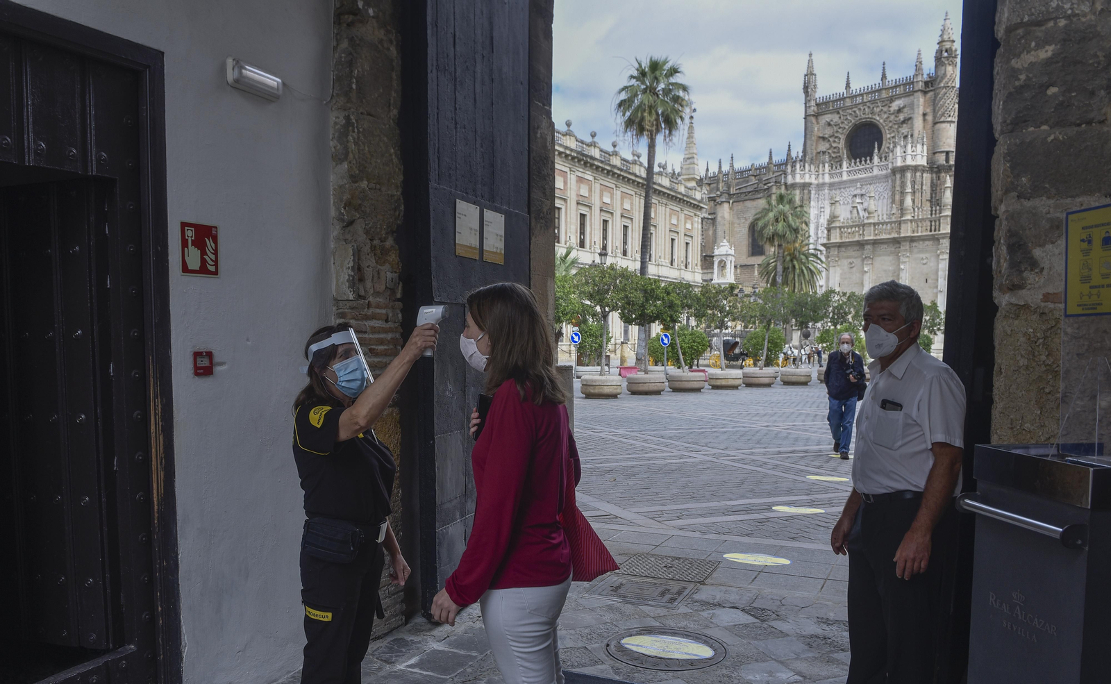 En el corazón del Alcázar de Sevilla: vuelta a la normalidad