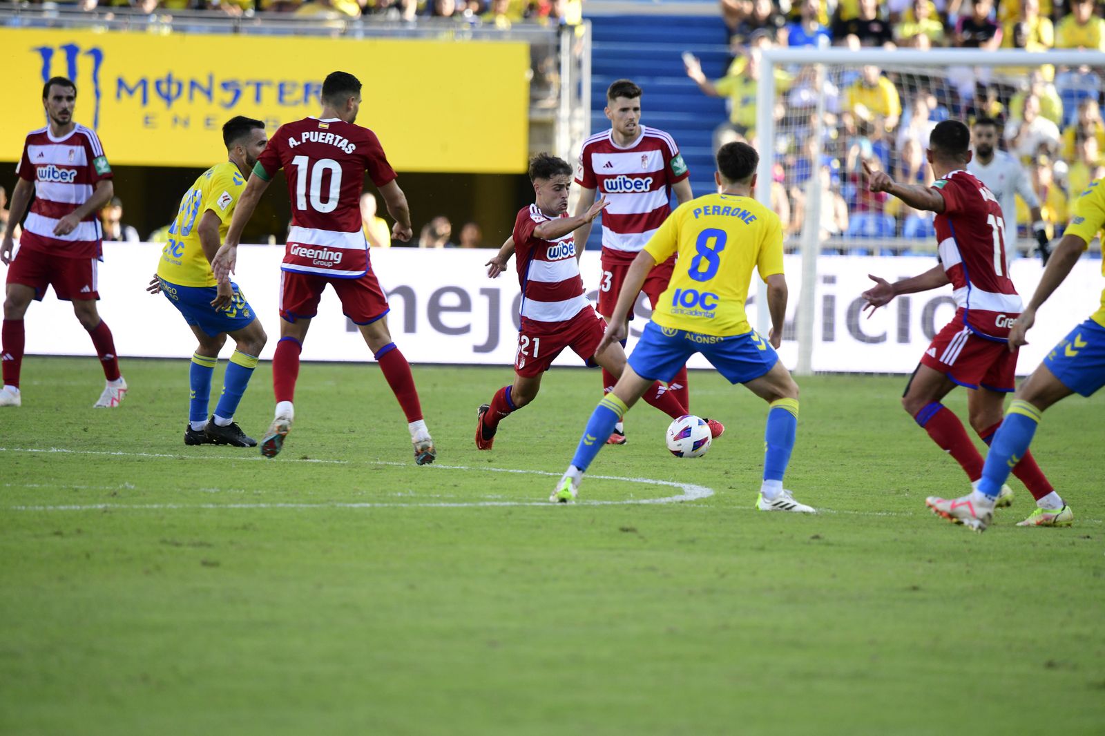 Las mejores imágenes de partido Las Palmas-Granada CF