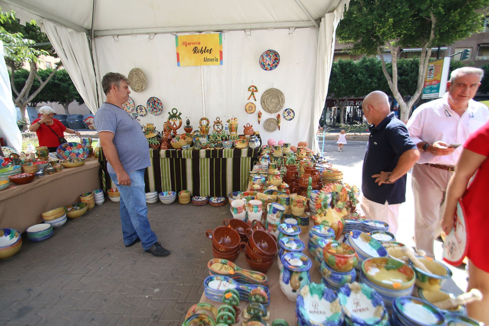 Fotogalería de la inauguración de la feria de alfarería. Feria de Almería 2019