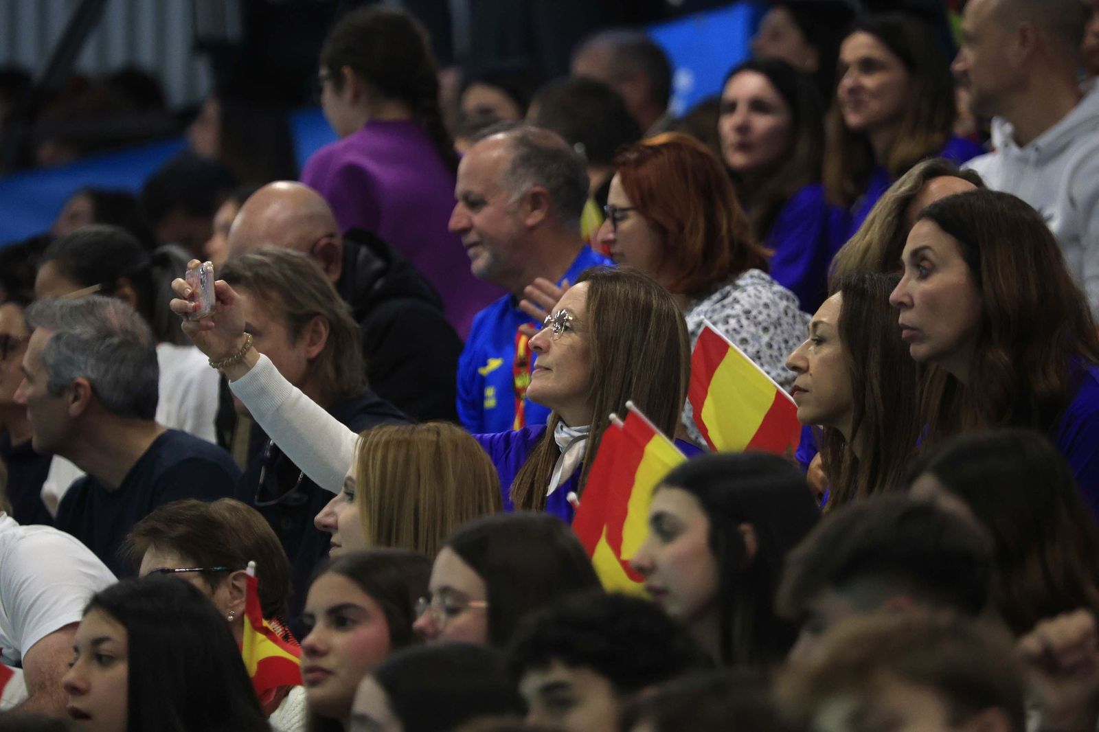 Búscate en el Juan Carlos Mateo de Algeciras durante el España-Austria del preeuropeo  femenino