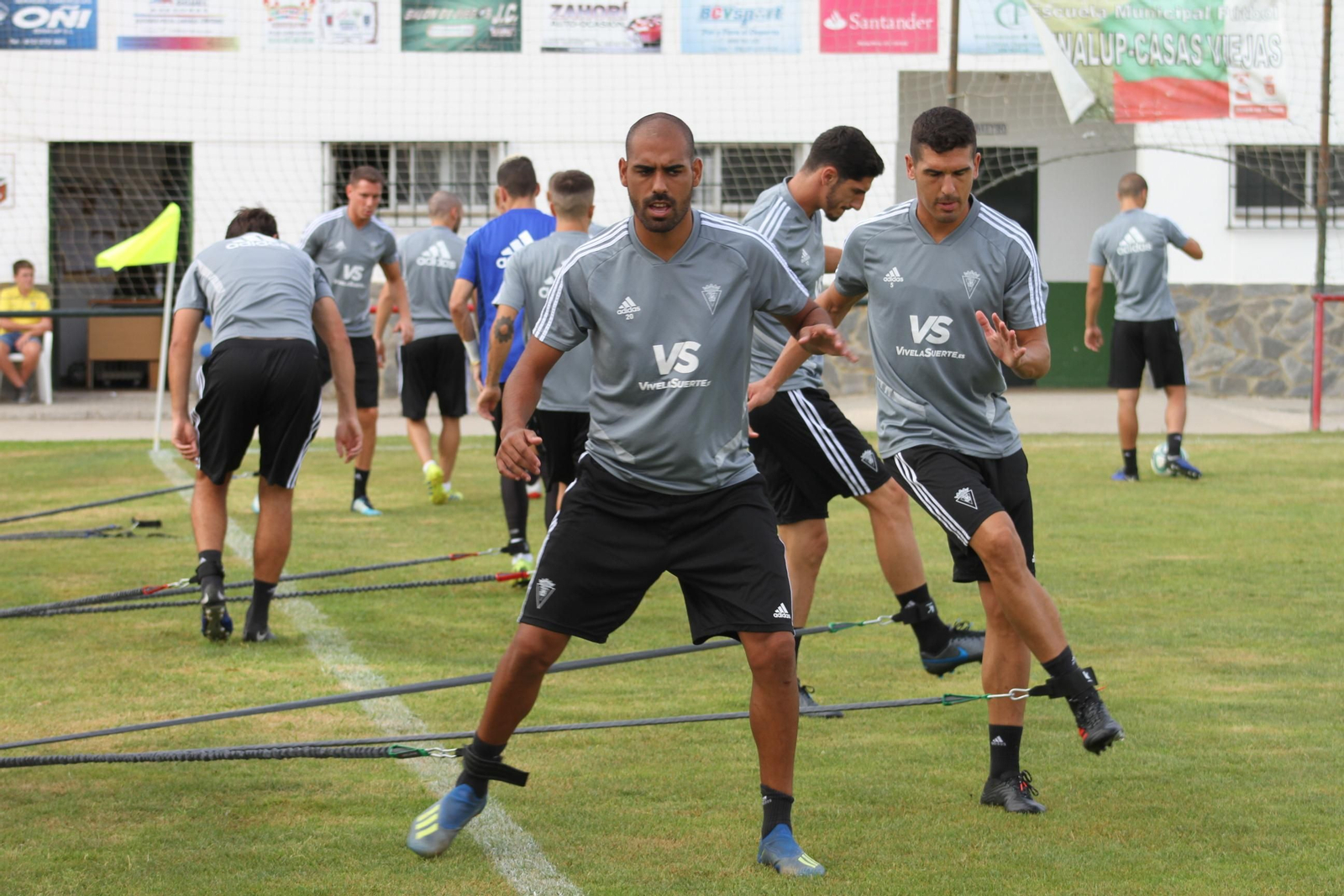 Fali, Garrido y Bodiger, durante la sesión.