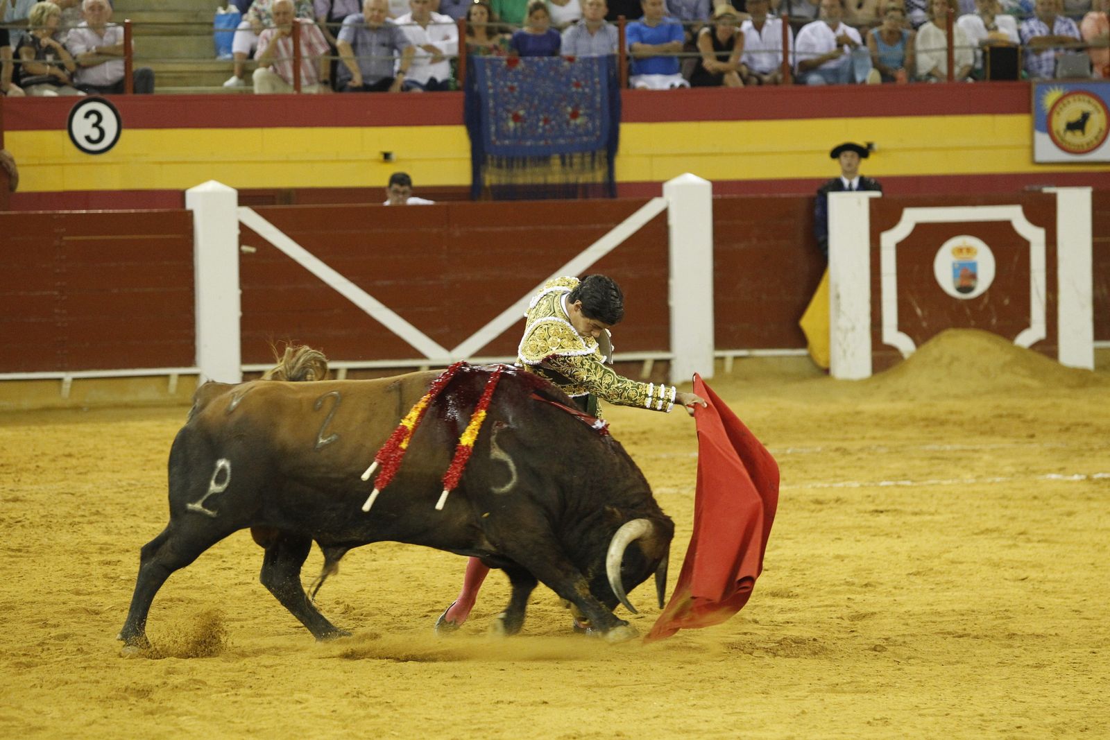 Fotogalería corrida toros Feria Santa Ana-Roquetas de Mar-El Juli-Perera-Aguado