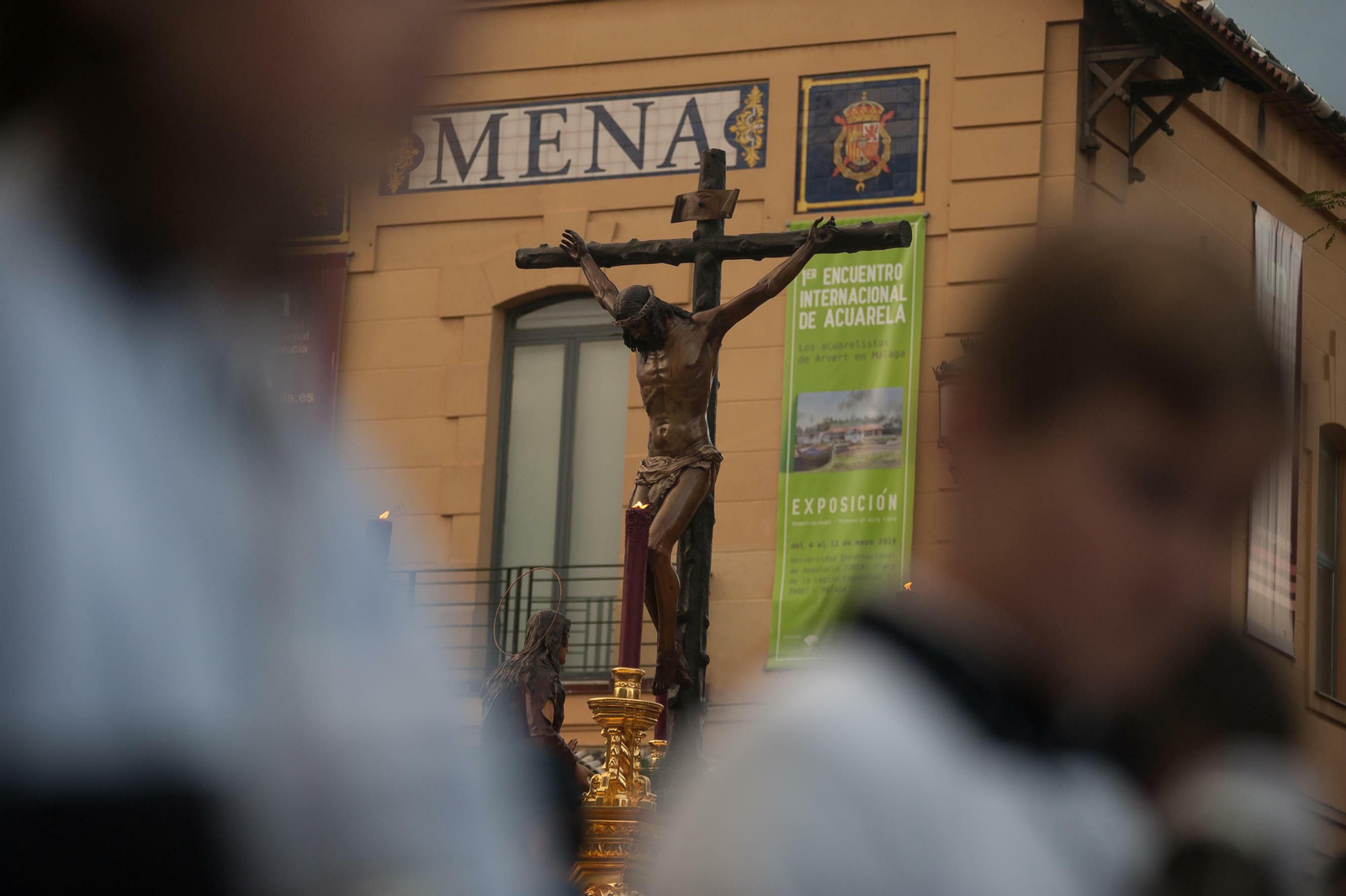 Las fotos de Mena en el Jueves Santo en Málaga