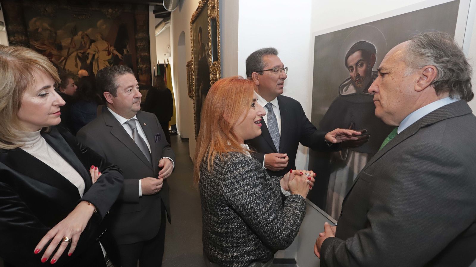 Imágenes de la inauguración de la exposición 'El Barroco en la Colección Cajasol'