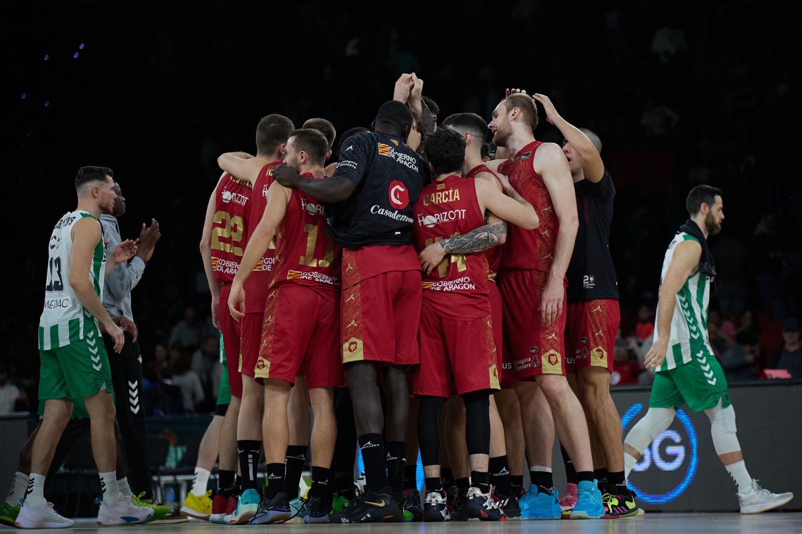 Las imágenes del Betis Baloncesto - Casademont Zaragoza