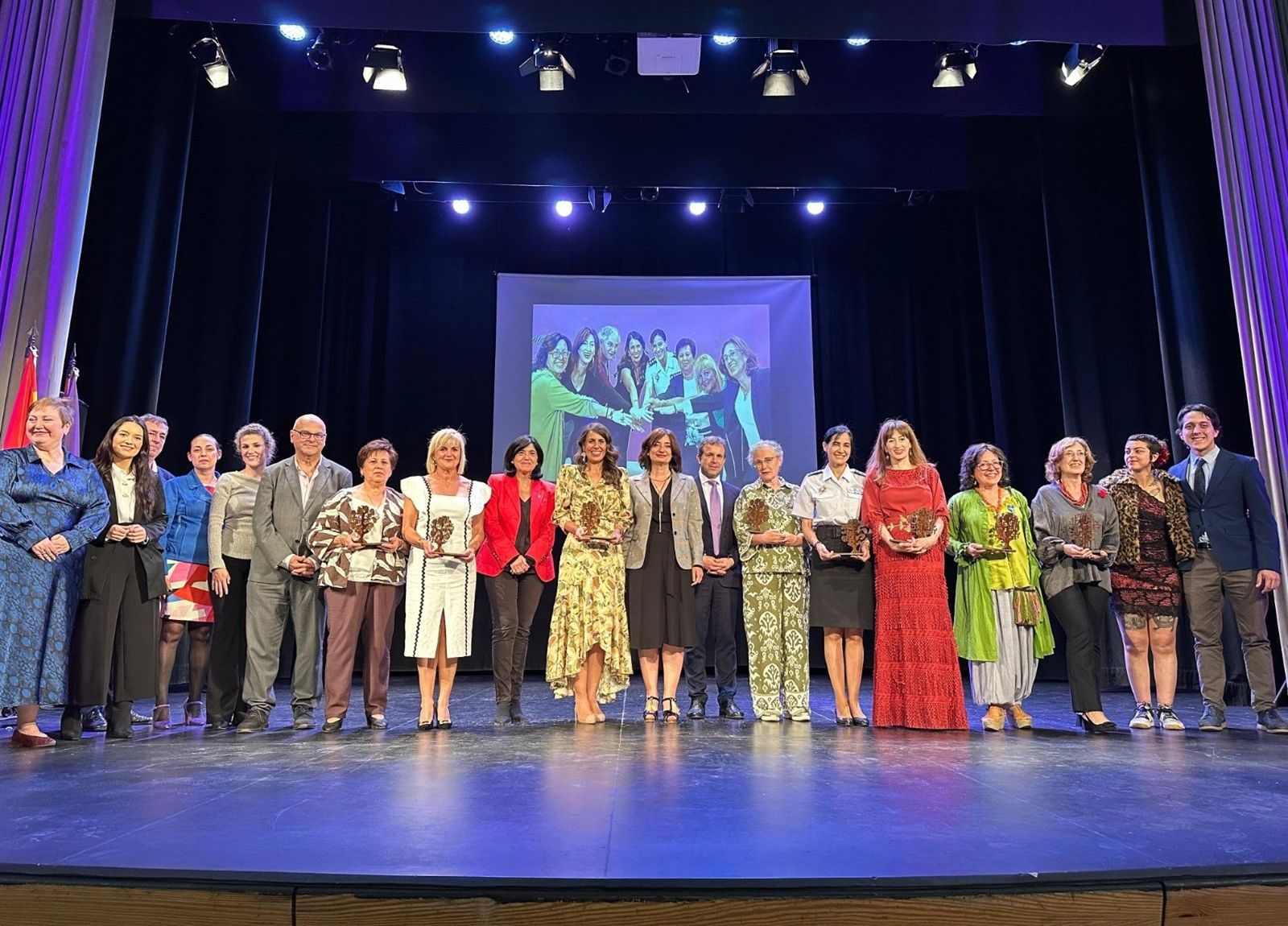 Mujeres reconocidas en la edición 2025 de los Premios Jaeneras.