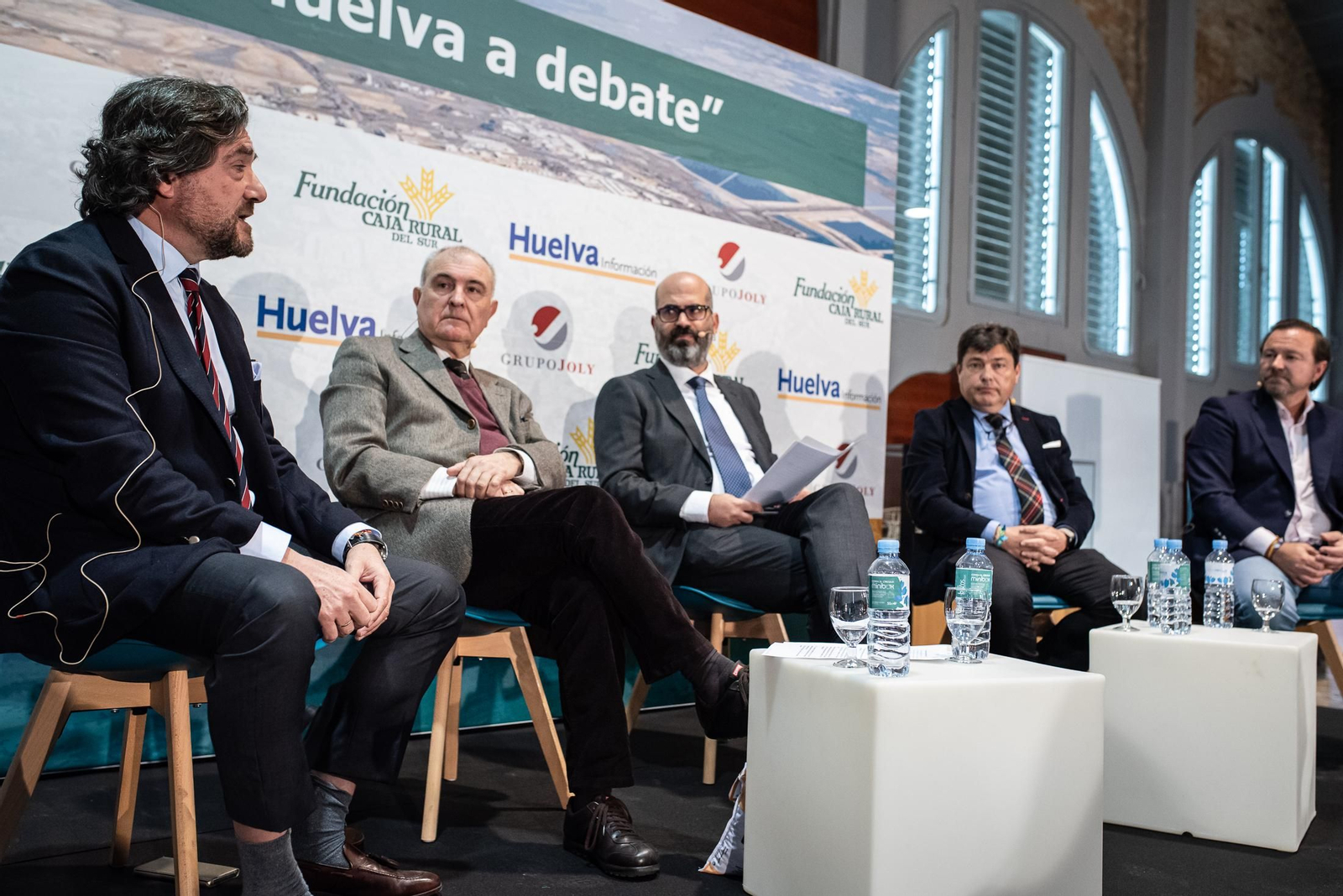 Imágenes del encuentro con las denominaciones de origen e indicadores geográficos protegidos de Huelva