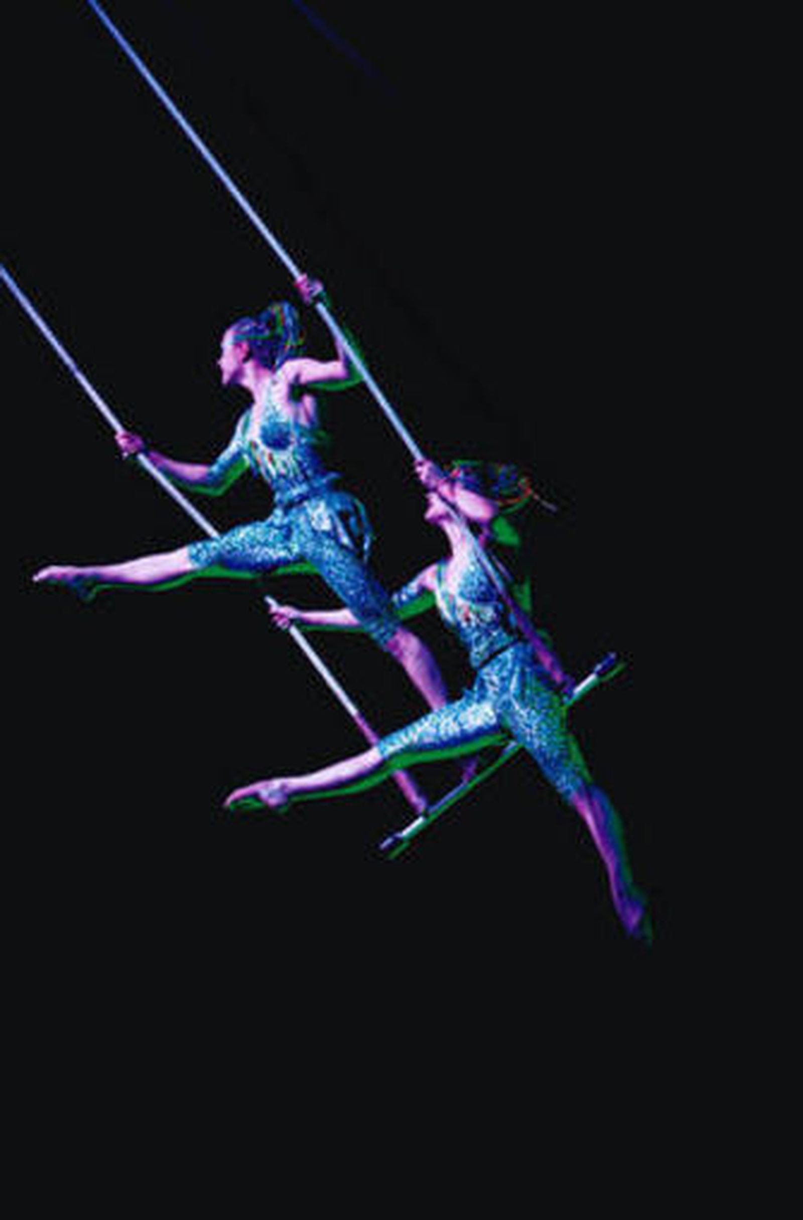 Una de las acrobacias de la obra.