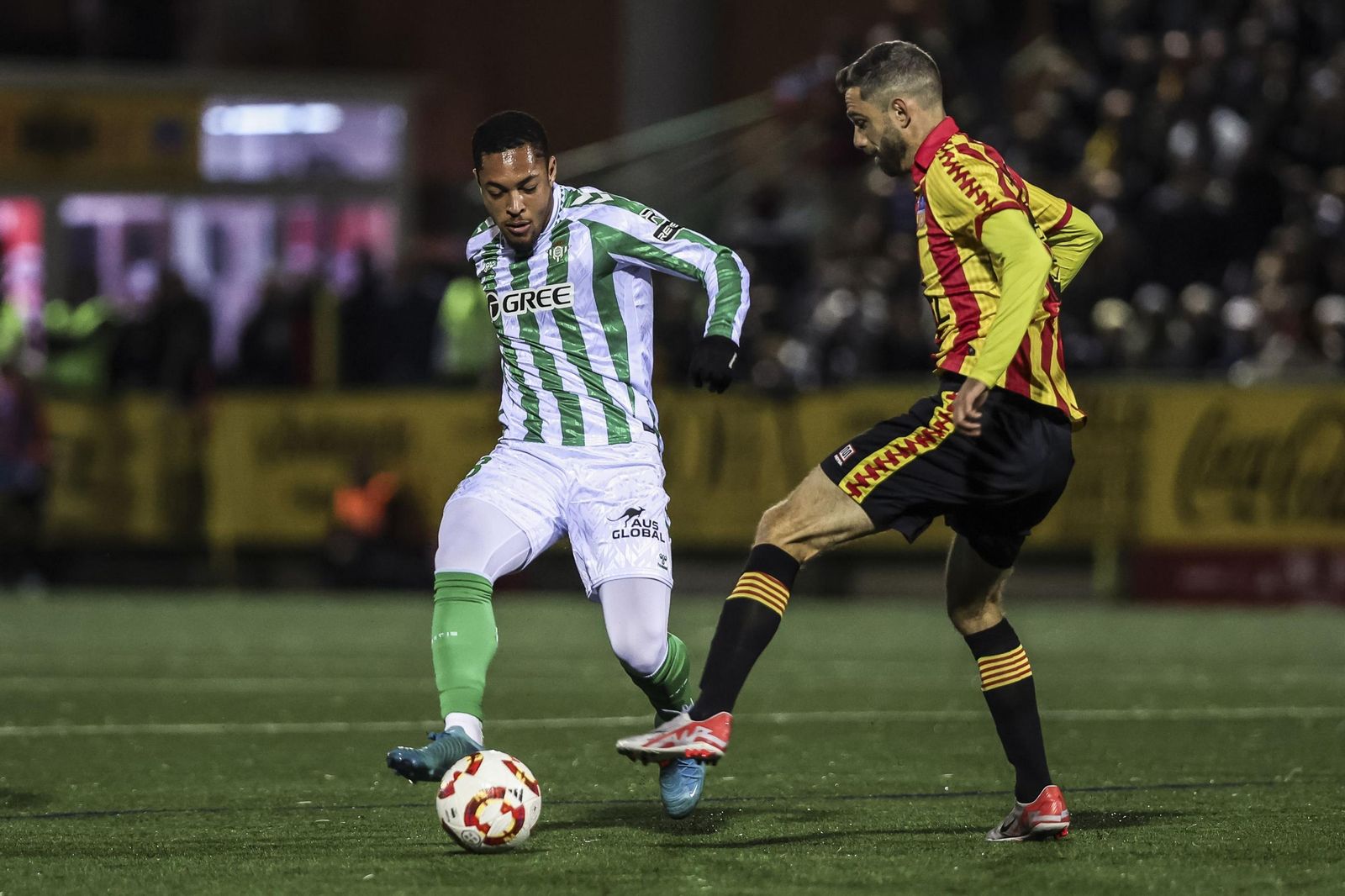 Las fotos del Sant Andreu - Betis de Copa del Rey