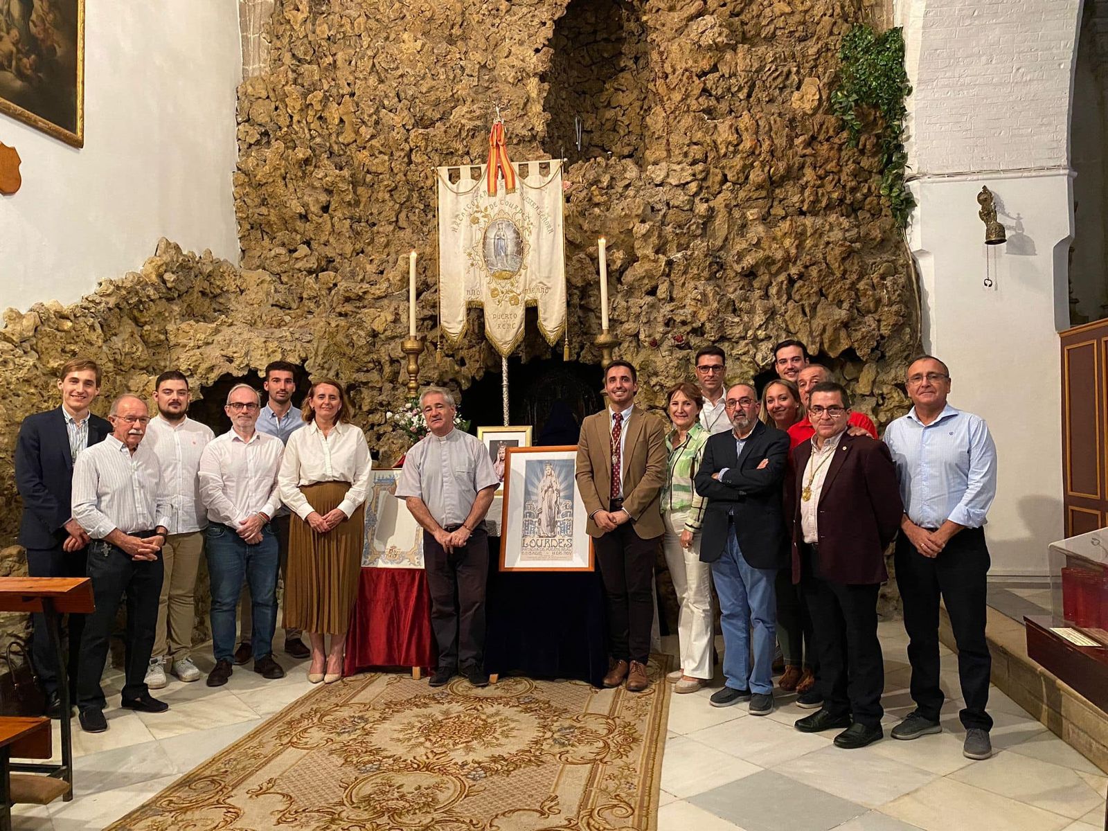 Presentación de los cultos en la capilla de la Patrona en San Sebastián