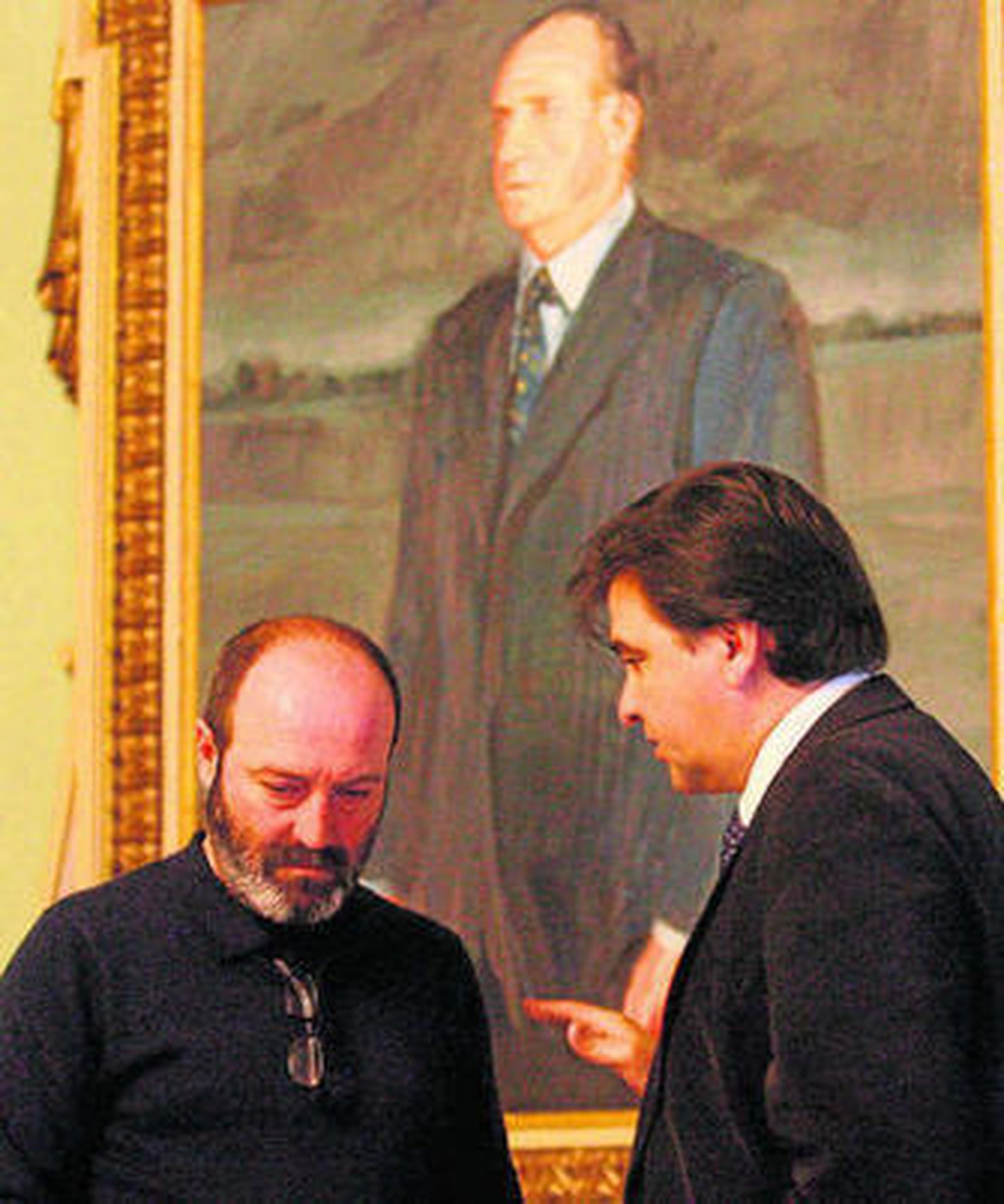 Pedro Jiménez (IU) y Gabriel Cruz (PSOE).