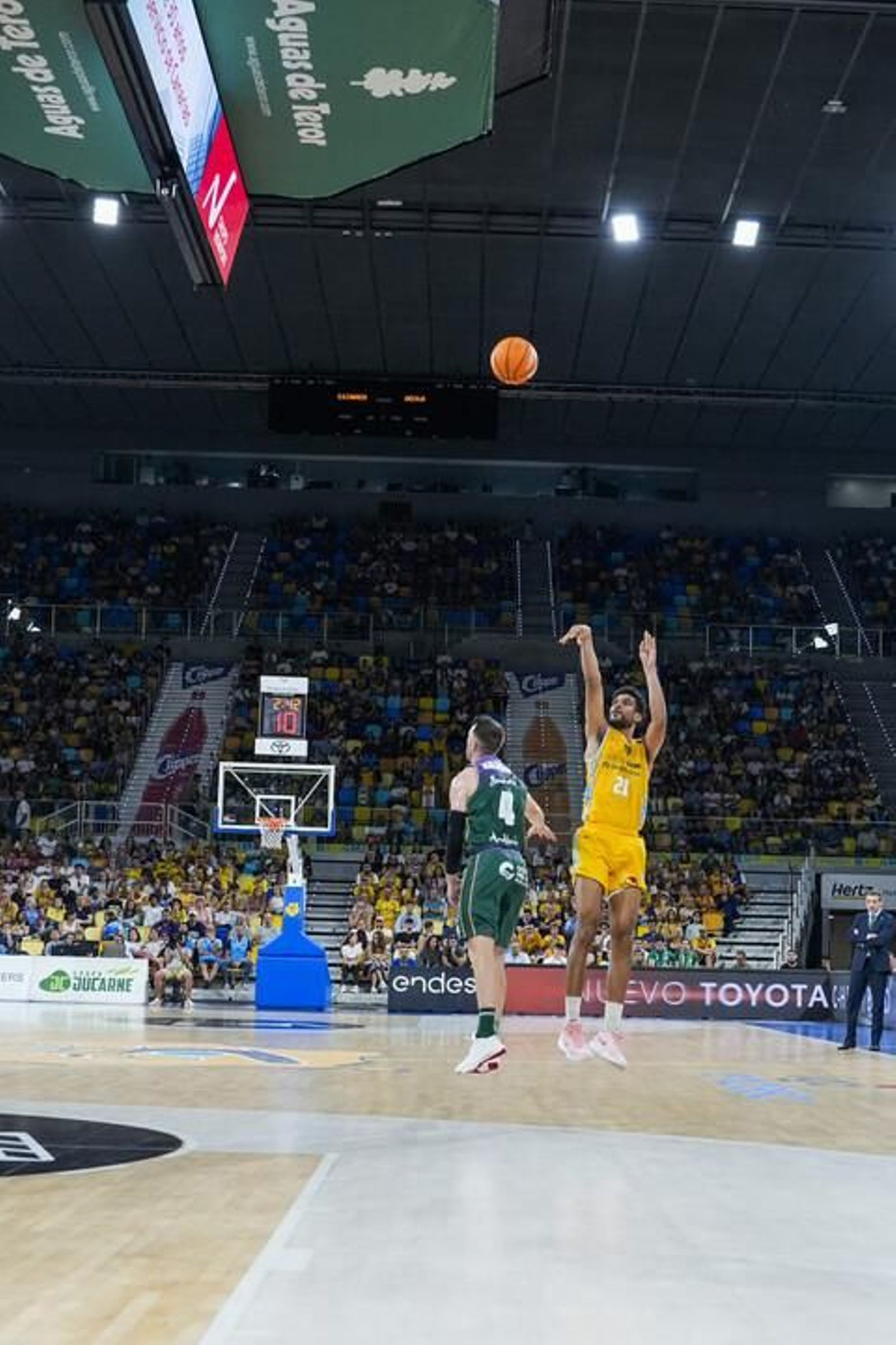 El Gran Canaria-Unicaja, en fotos