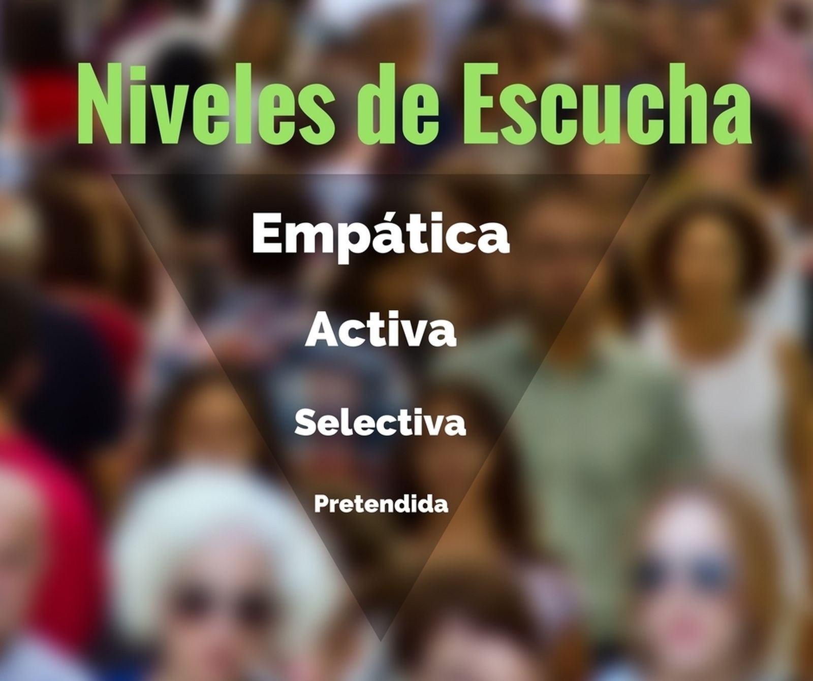 Los cuatro niveles de la escucha
