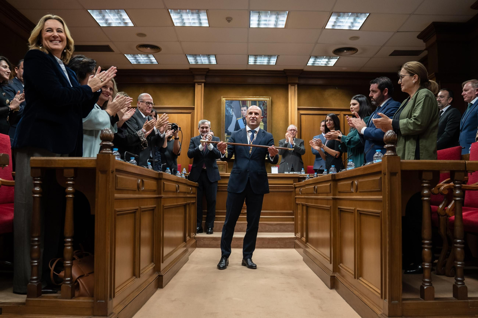 Así se ha vivido la investidura del nuevo presidente de la Diputación Provincial de Almería