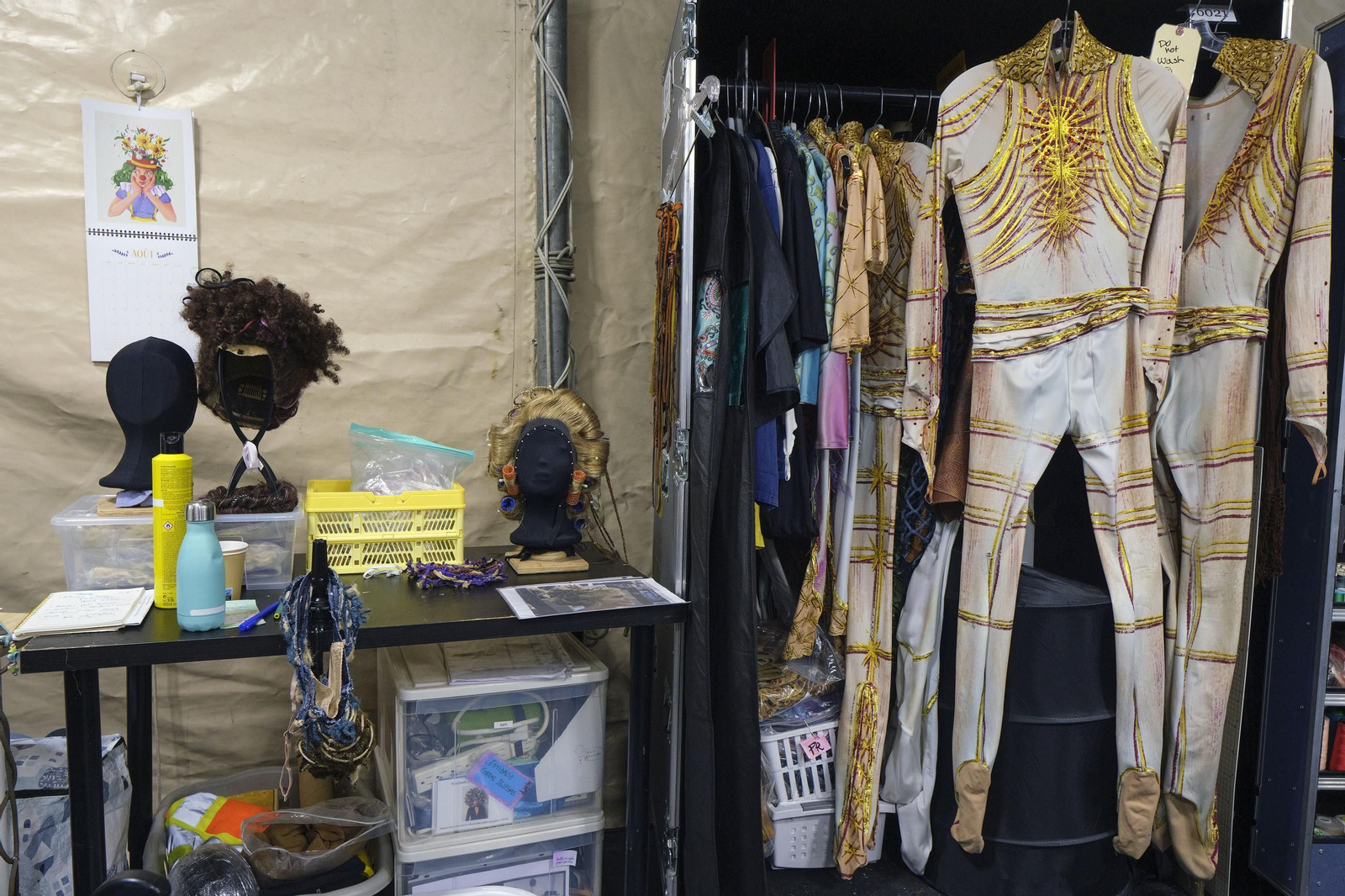 La trastienda del Circo del Sol